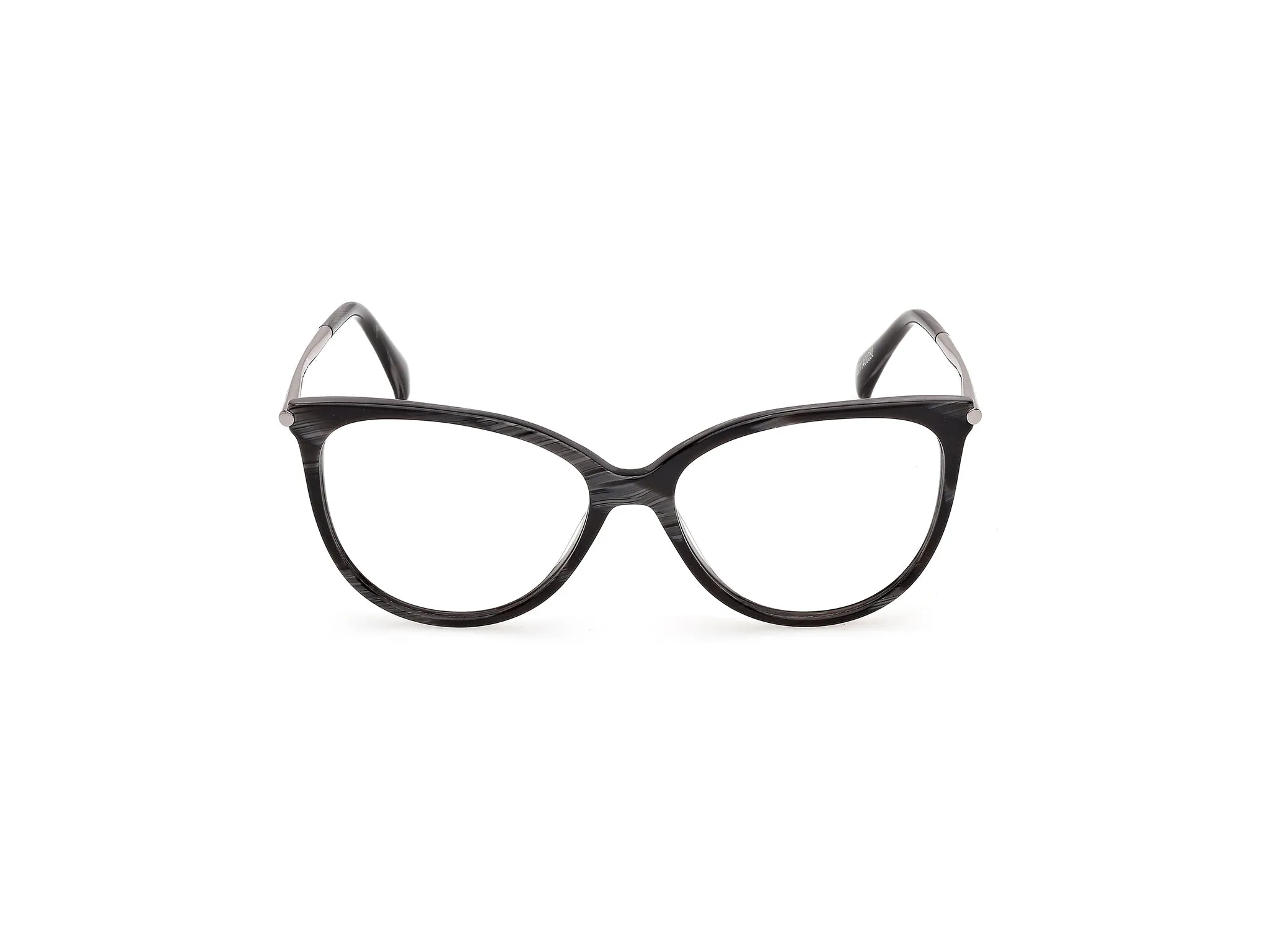 Max Mara MM5247 63 Montature da vista Nero Rotonda Normale - immagine 2