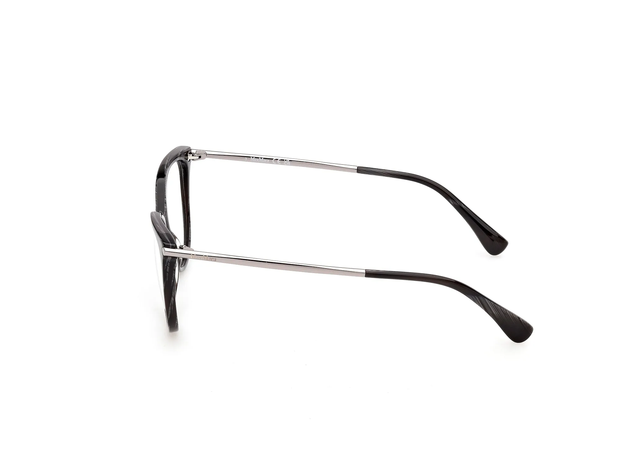 Max Mara MM5247 63 Montature da vista Nero Rotonda Normale - immagine 3