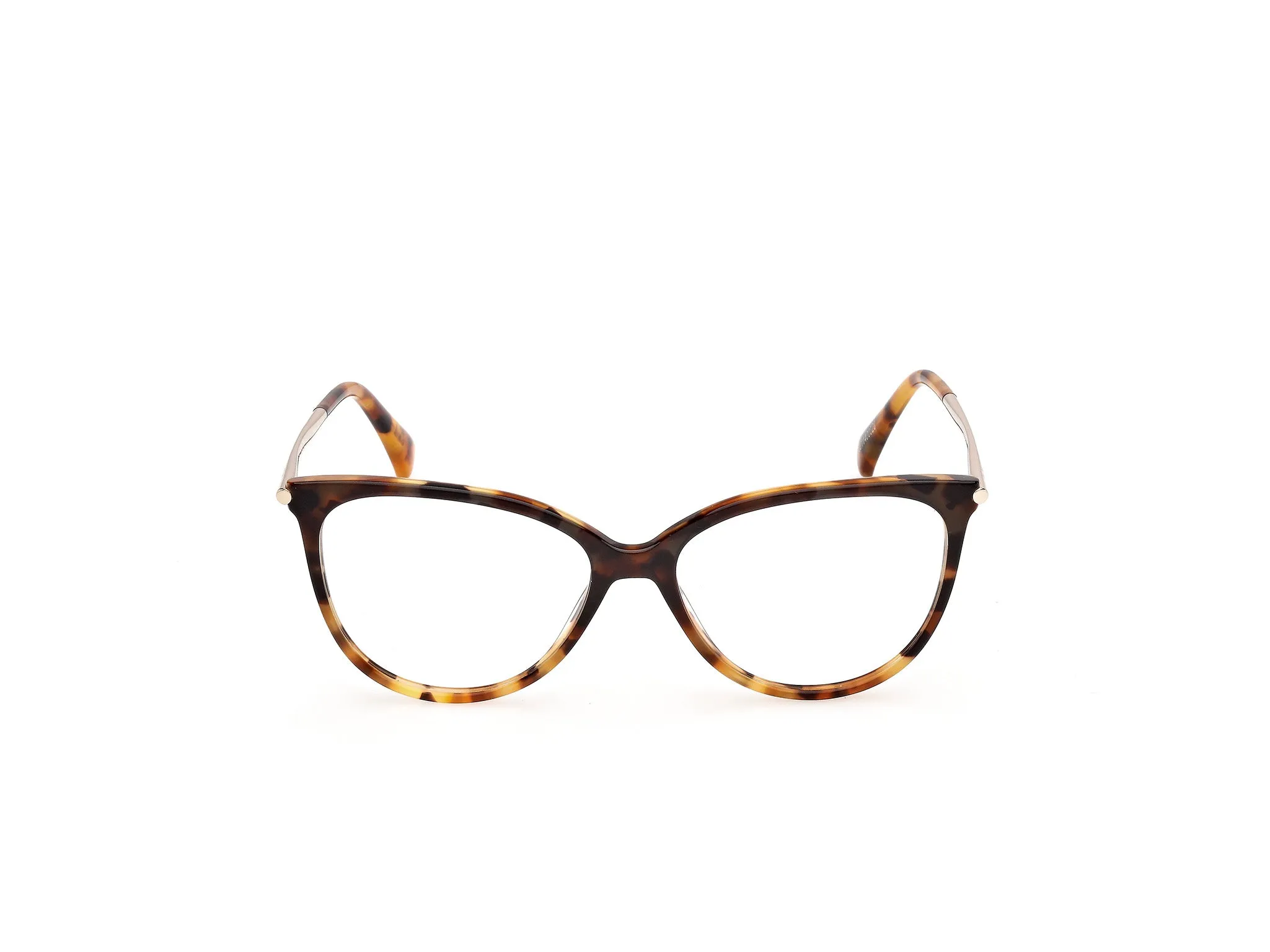 Max Mara MM5247 56 Montature da vista Havana Rotonda Normale - immagine 2