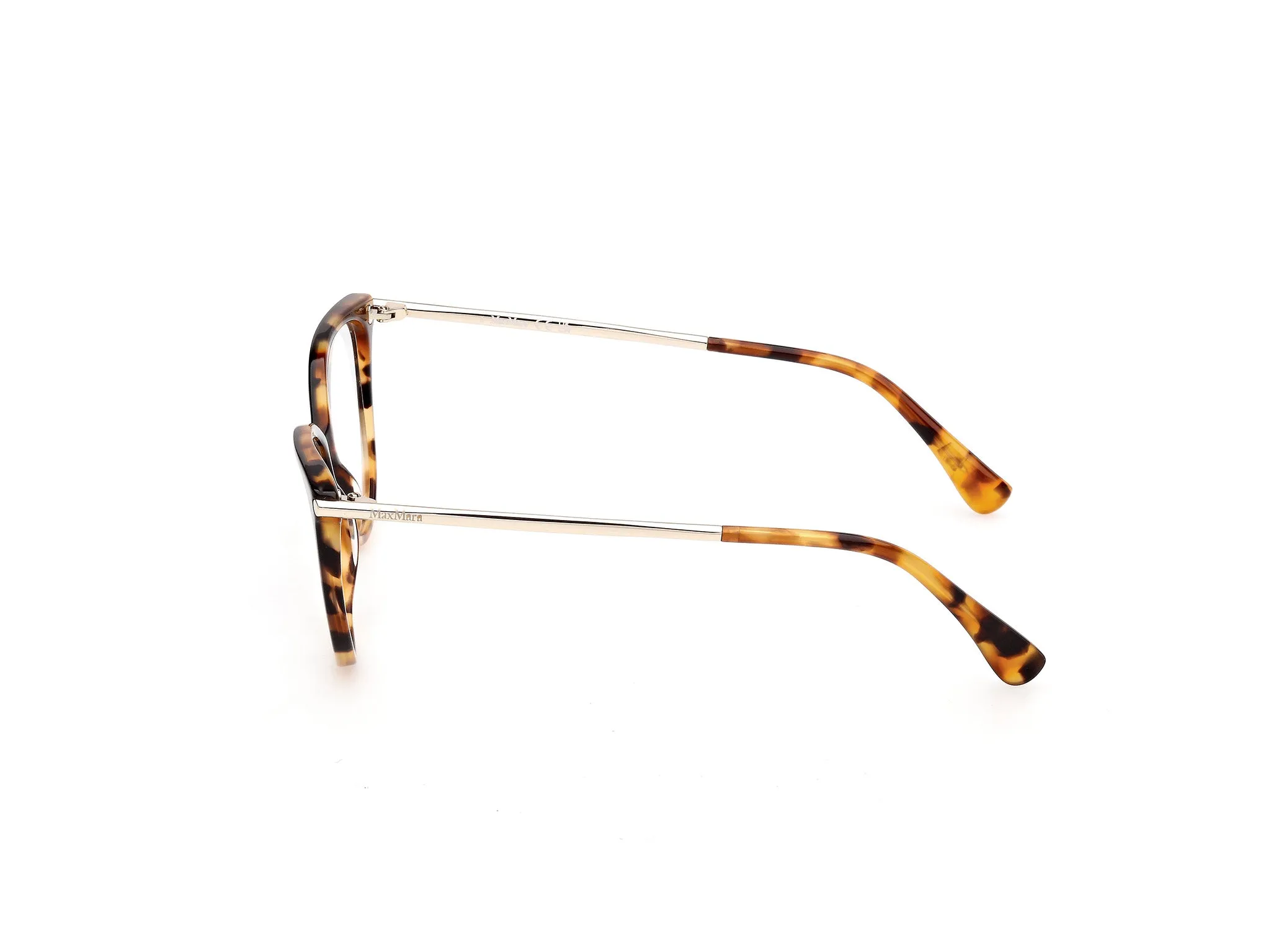 Max Mara MM5247 56 Montature da vista Havana Rotonda Normale - immagine 3