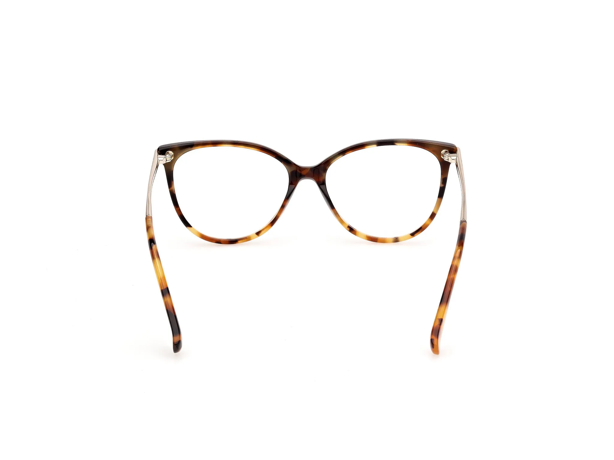Max Mara MM5247 56 Montature da vista Havana Rotonda Normale - immagine 4