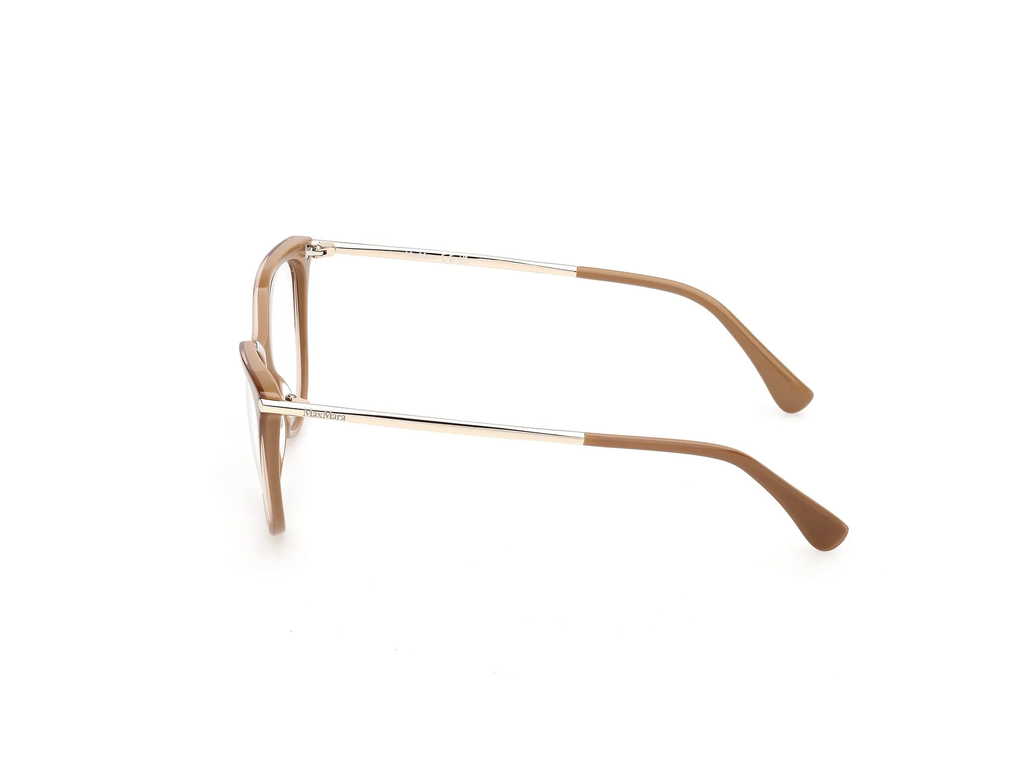 Max Mara MM5247 46 Montature da vista Marrone Rotonda Normale - immagine 3
