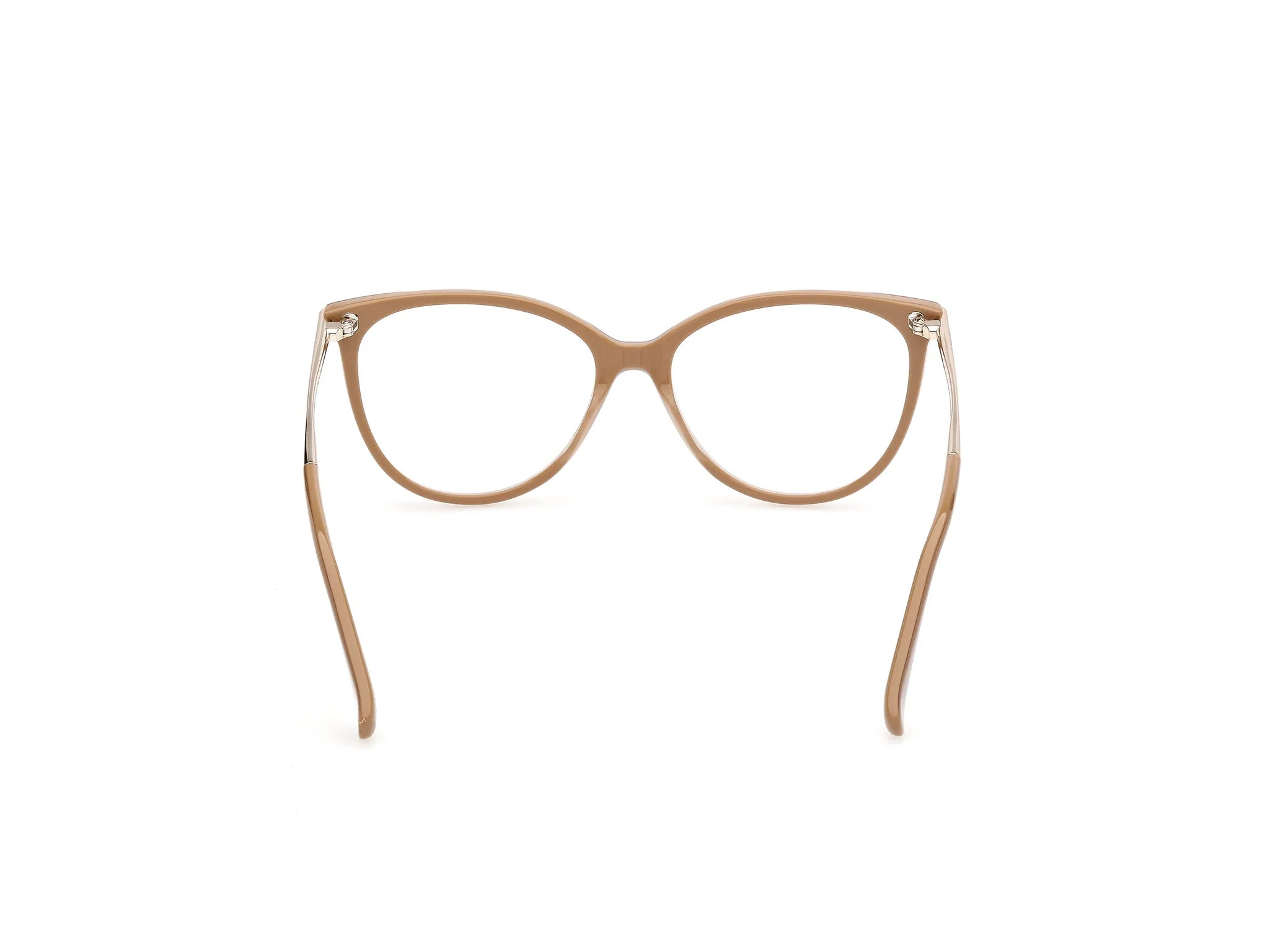 Max Mara MM5247 46 Montature da vista Marrone Rotonda Normale - immagine 4