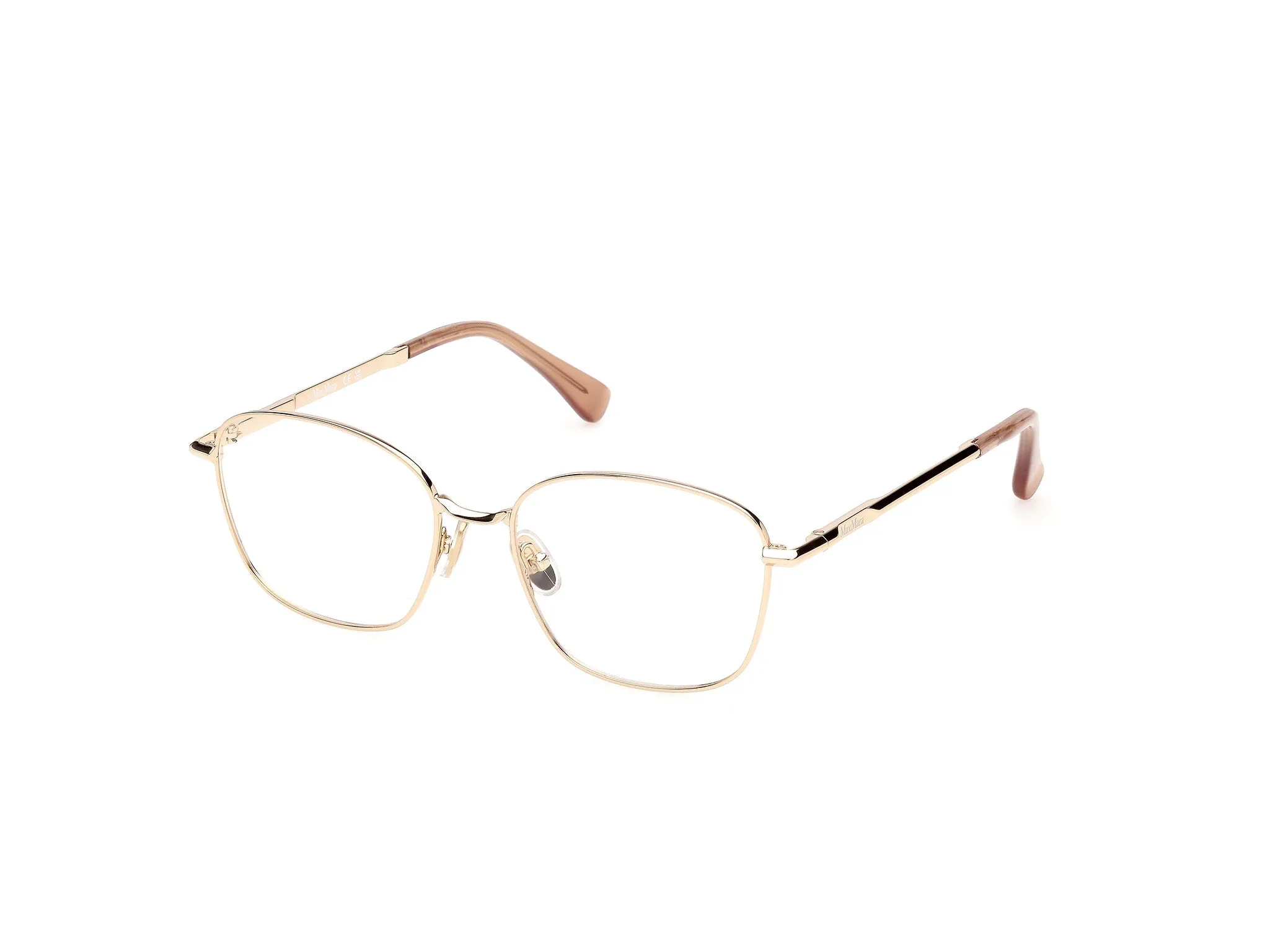 Max Mara MM5246 32 Montature da vista Metallo Oro Squadrata Normale - immagine 1