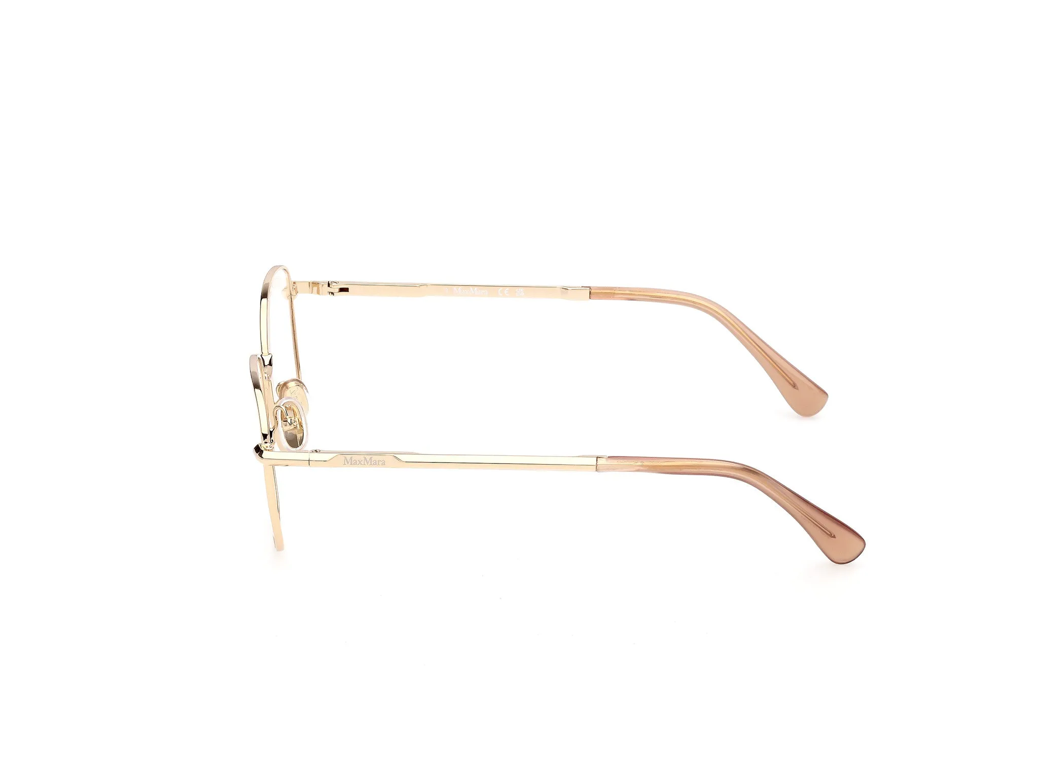 Max Mara MM5246 32 Montature da vista Metallo Oro Squadrata Normale - immagine 3