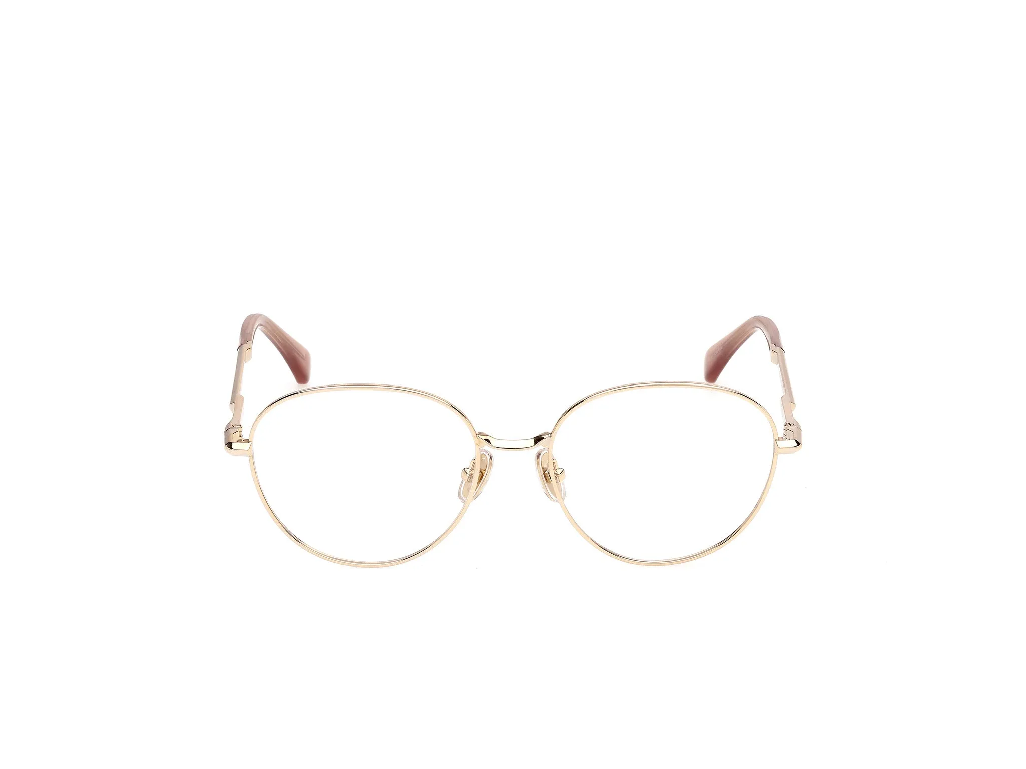 Max Mara MM5245 32 Montature da vista Metallo Oro Rotonda Normale - immagine 2
