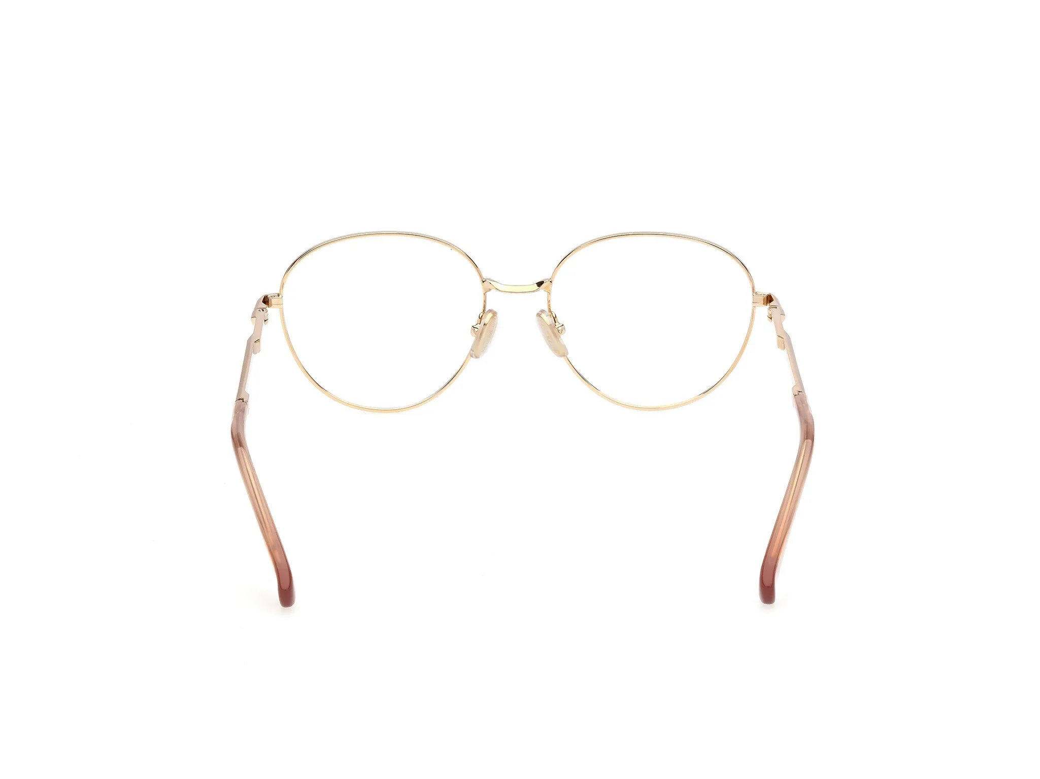 Max Mara MM5245 32 Montature da vista Metallo Oro Rotonda Normale - immagine 4