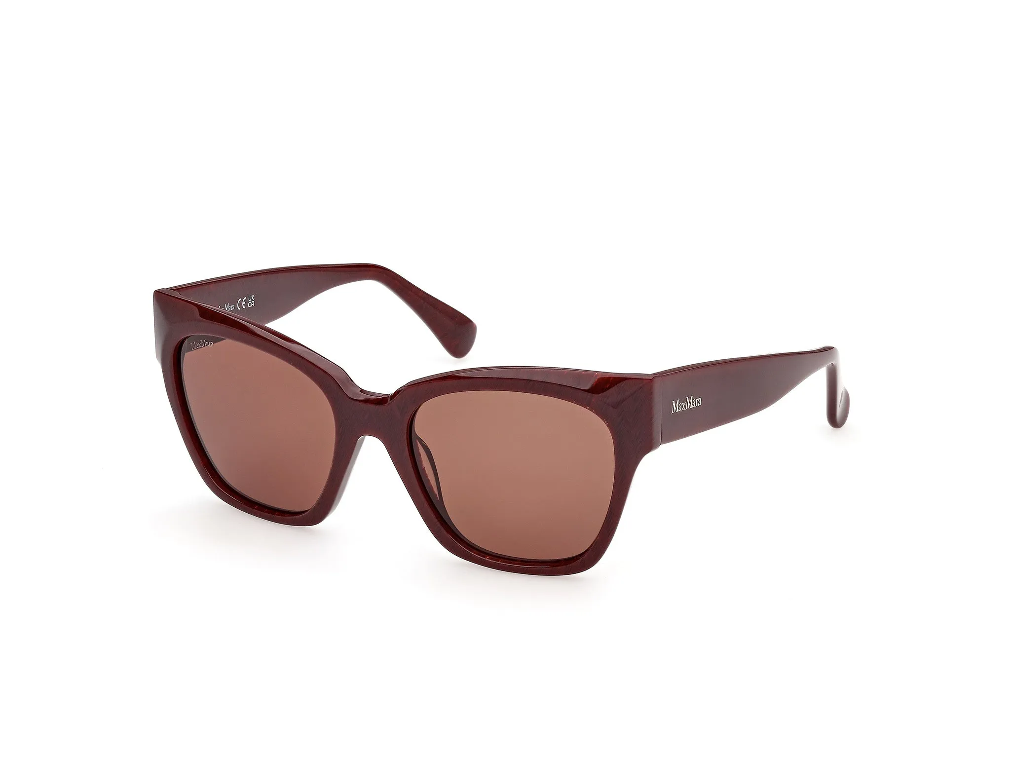 Max Mara MM0204 71E Occhiali da sole Marrone Squadrata Normale - immagine 1