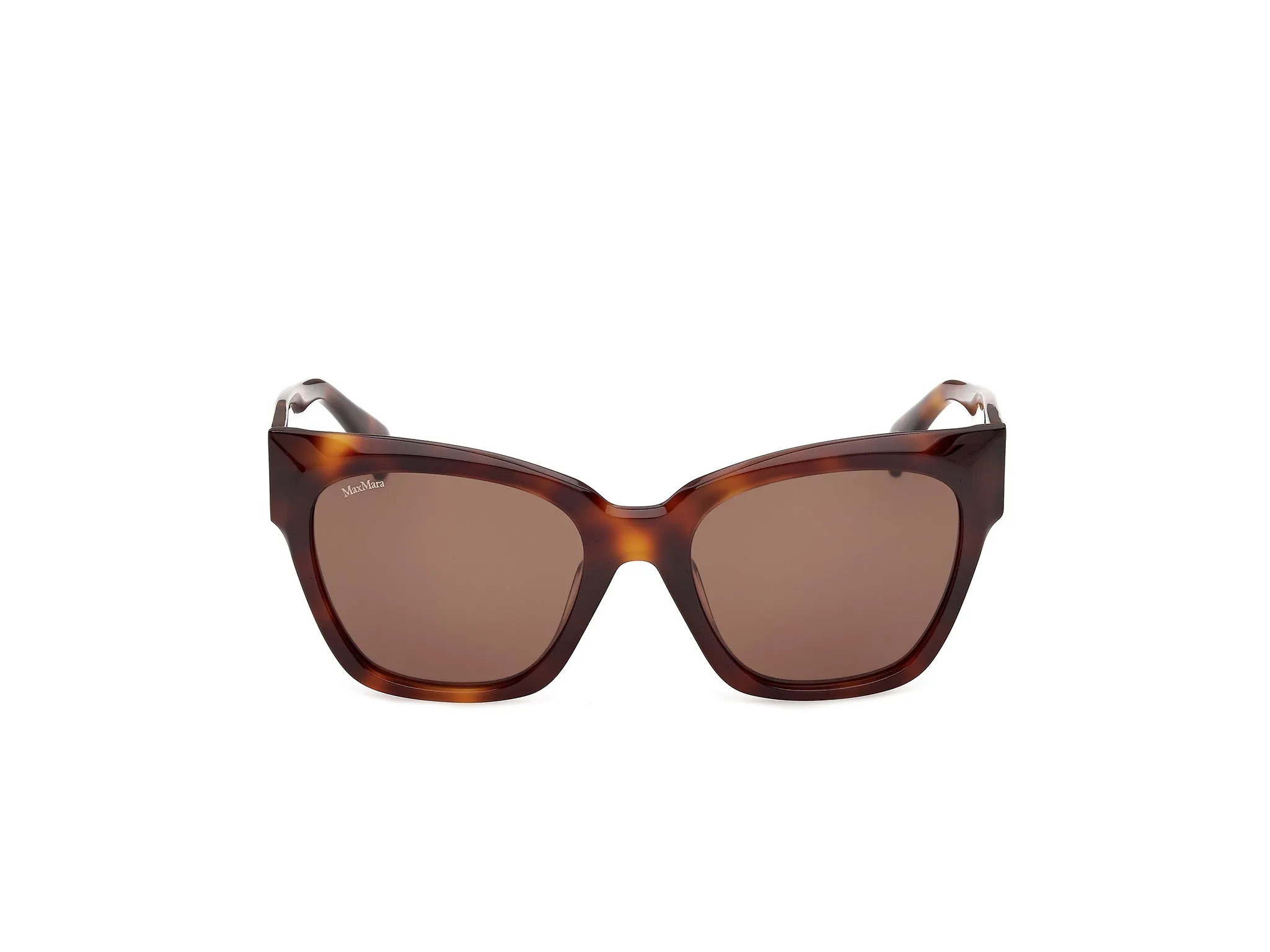 Max Mara MM0204 52E Occhiali da sole Havana Marrone Squadrata Normale - immagine 2