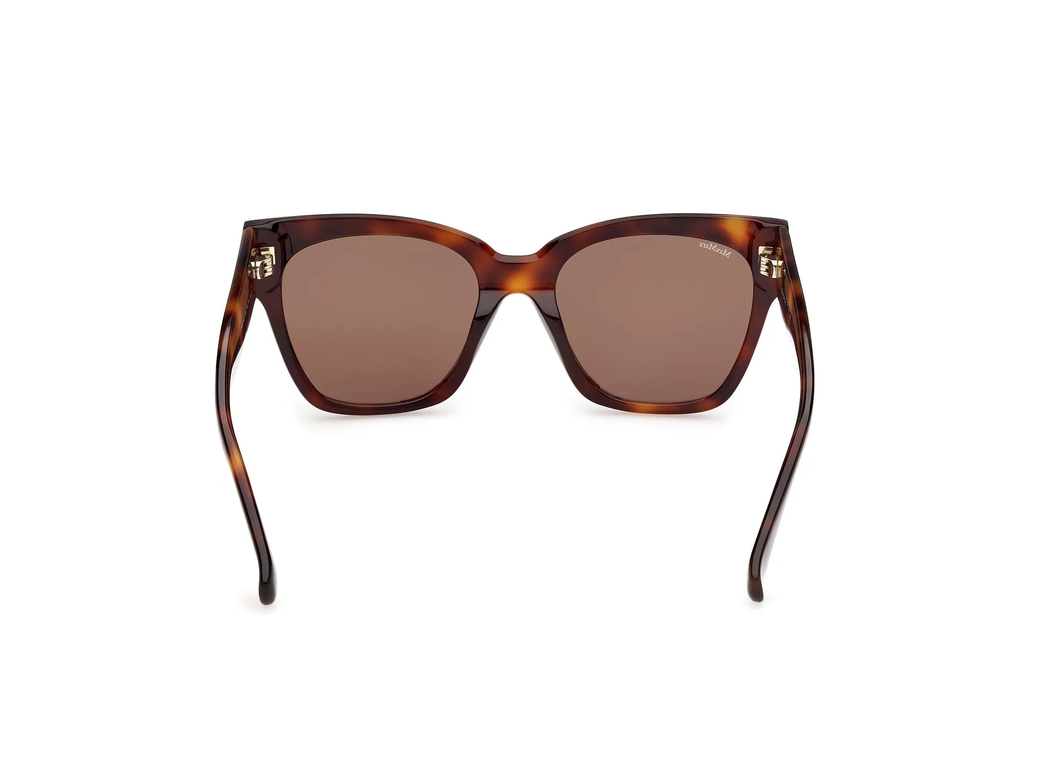 Max Mara MM0204 52E Occhiali da sole Havana Marrone Squadrata Normale - immagine 4