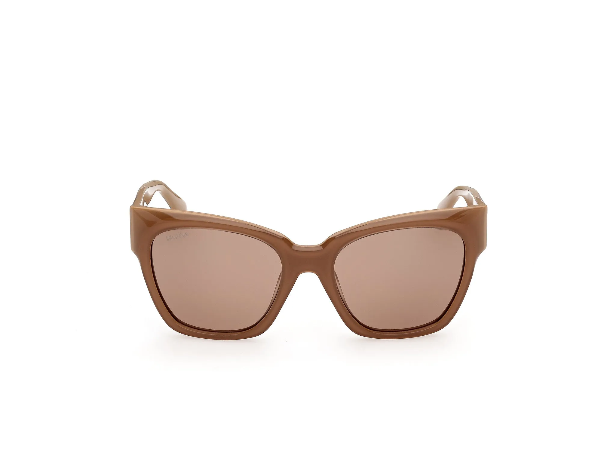 Max Mara MM0204 46E Occhiali da sole Marrone Marrone Squadrata Normale - immagine 2