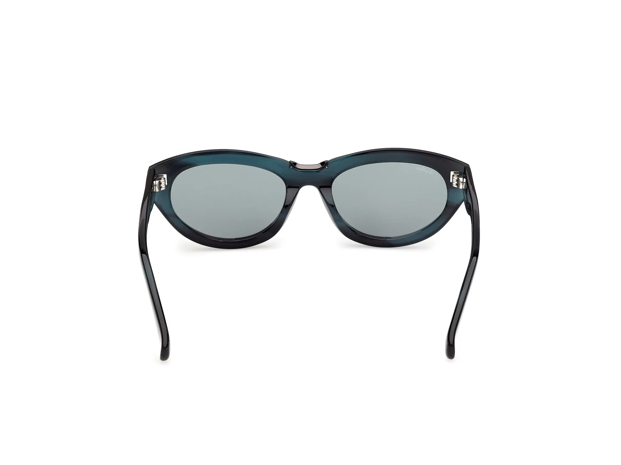 Max Mara MM0203 64N Occhiali da sole Marrone Verde Geometrica Normale - immagine 4
