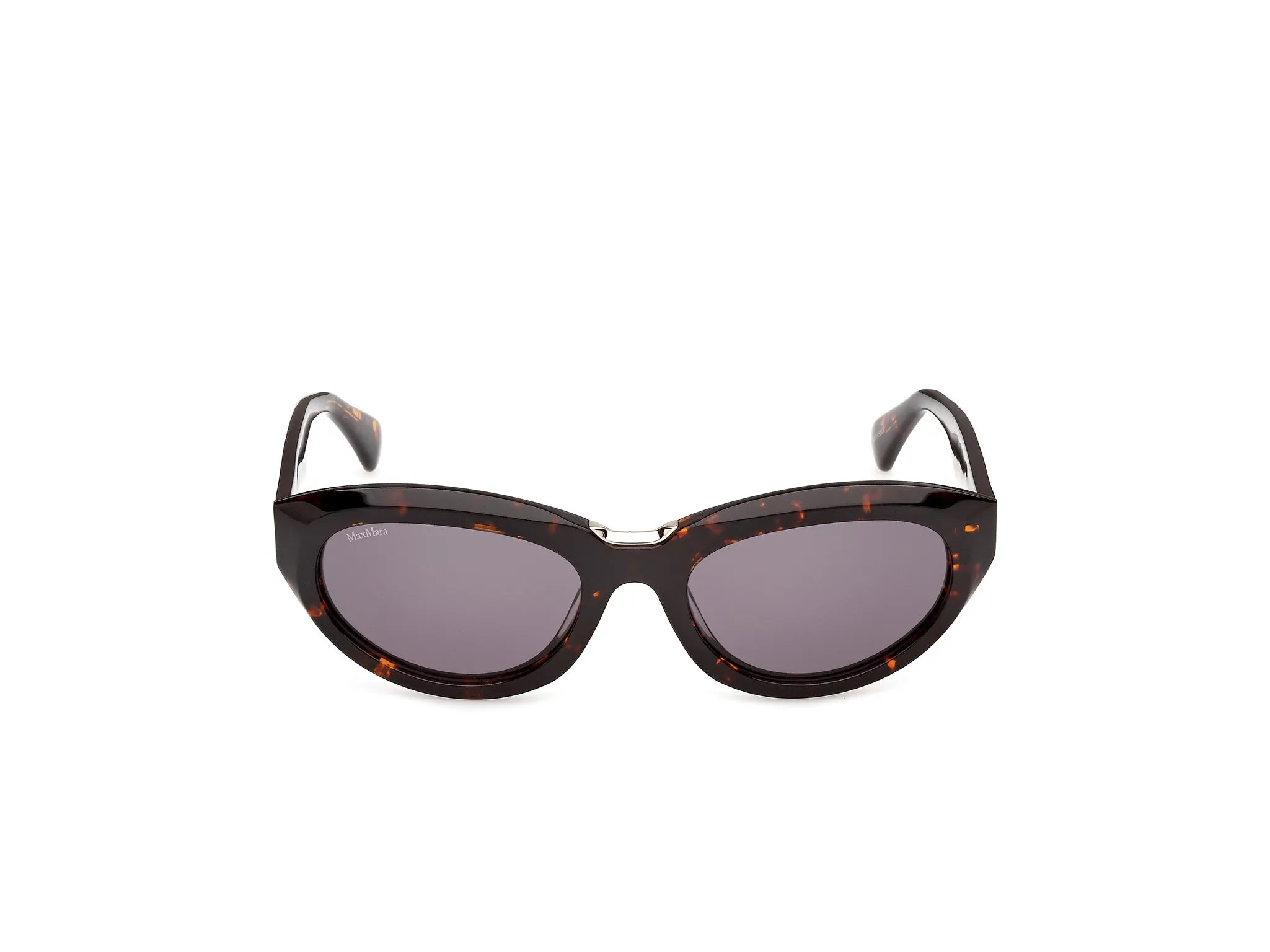 Max Mara MM0203 52A Occhiali da sole Havana Marrone Geometrica Normale - immagine 2