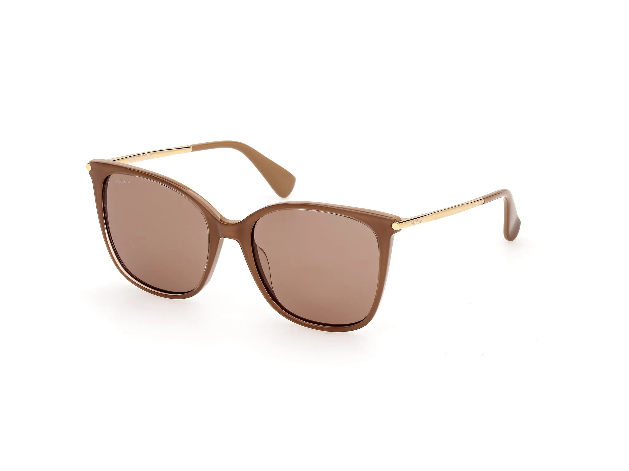 Max Mara MM0202 46E Occhiali da sole Marrone Marrone Squadrata Normale - immagine 1