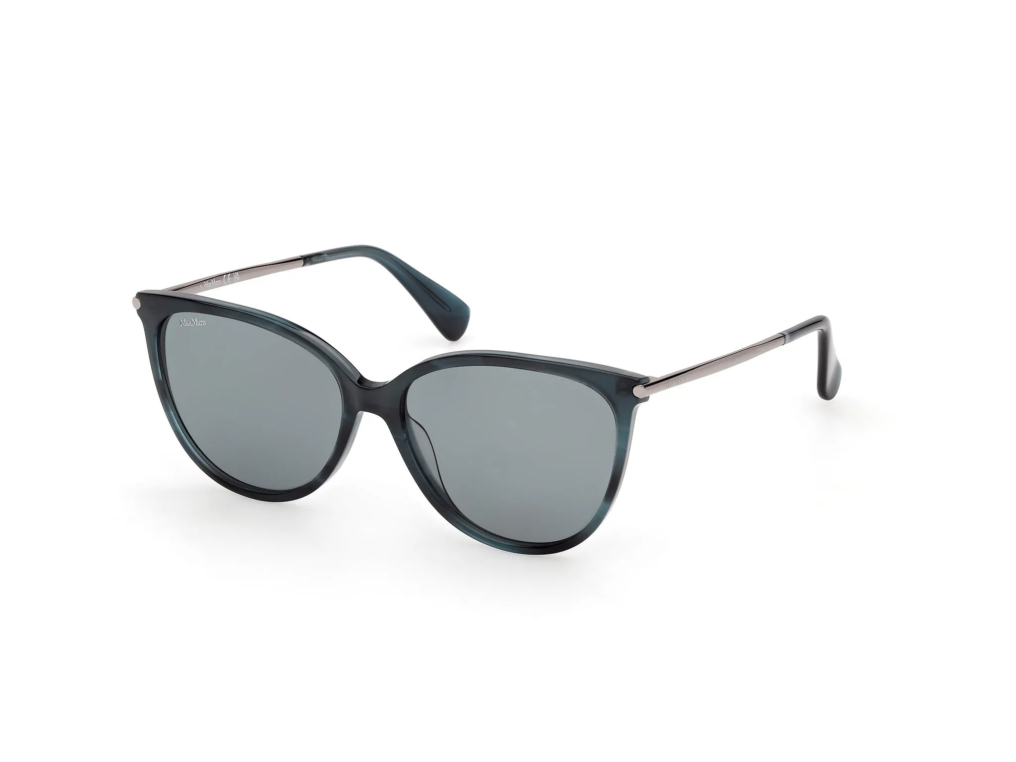 Max Mara MM0201 64N Occhiali da sole Marrone Verde Squadrata Normale - immagine 1