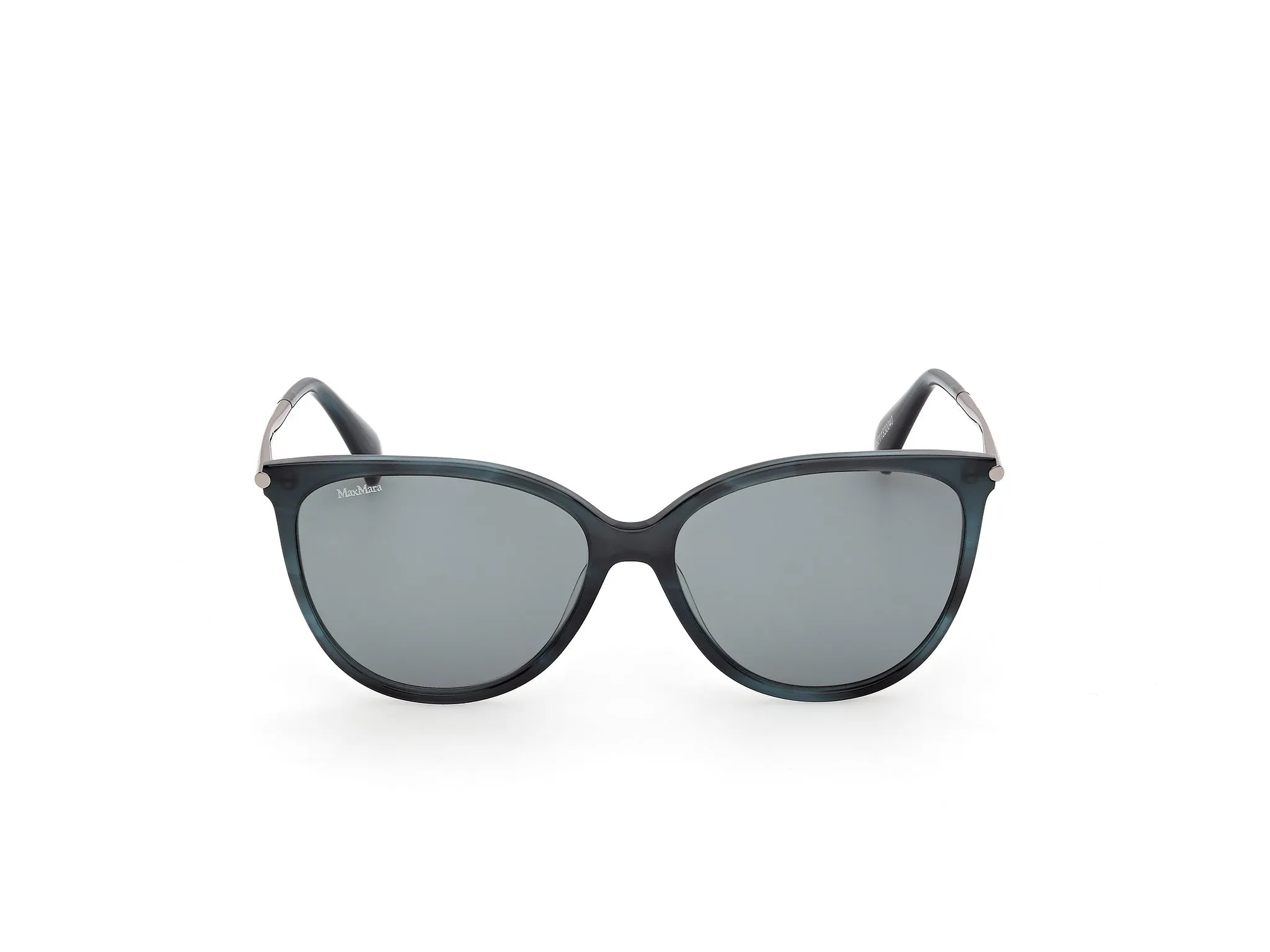 Max Mara MM0201 64N Occhiali da sole Marrone Verde Squadrata Normale - immagine 2