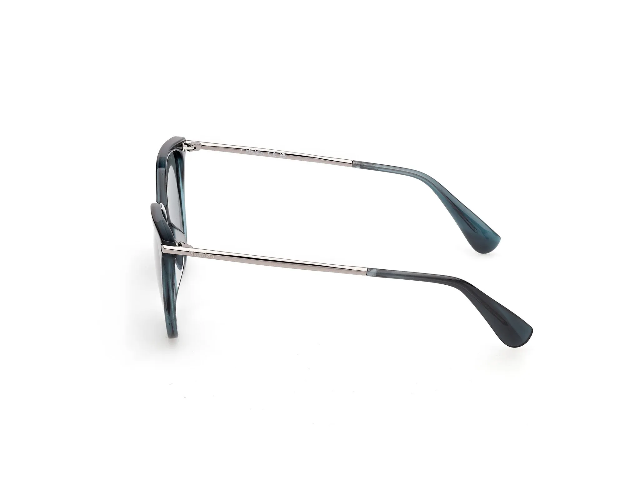 Max Mara MM0201 64N Occhiali da sole Marrone Verde Squadrata Normale - immagine 3