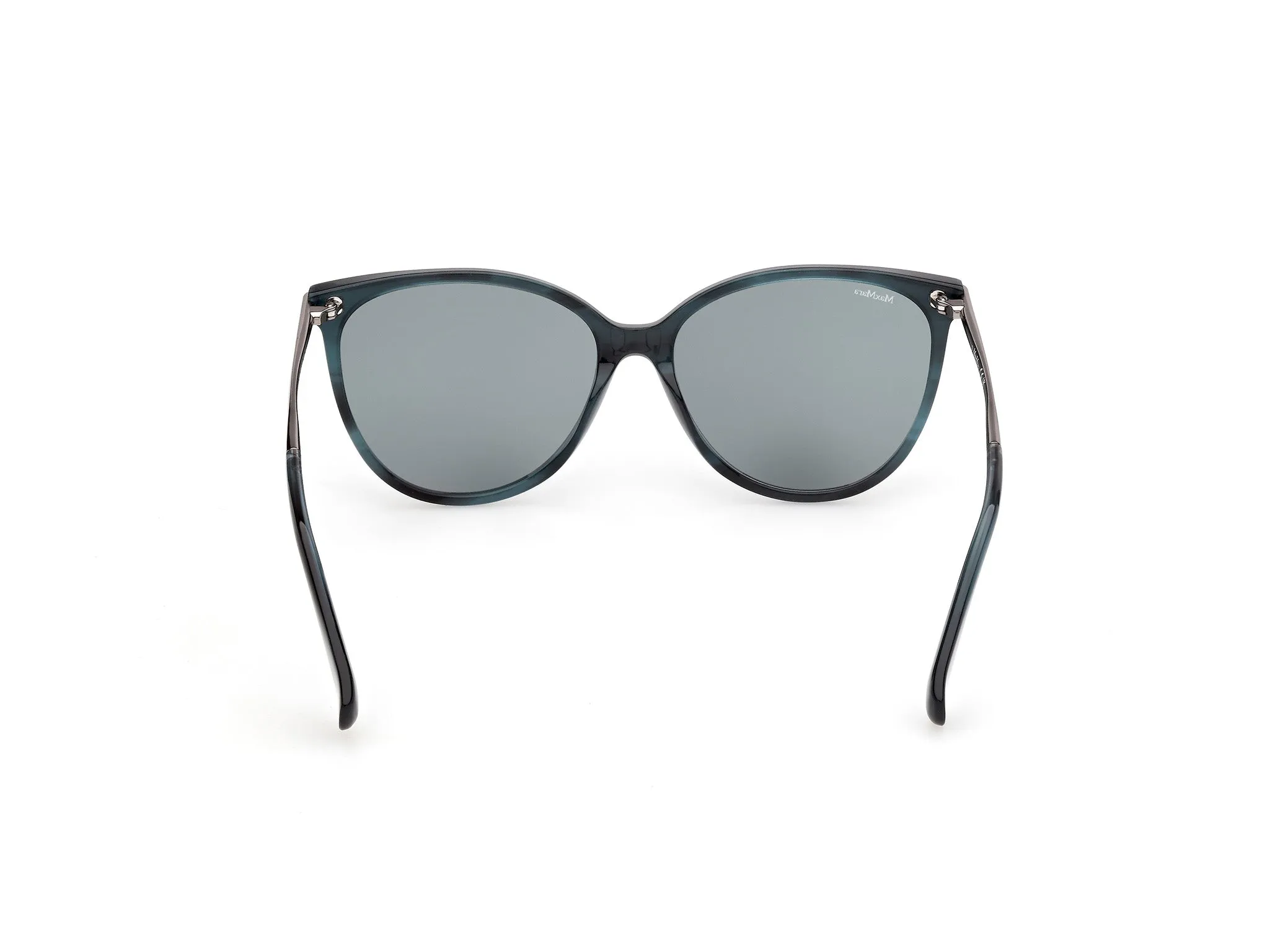 Max Mara MM0201 64N Occhiali da sole Marrone Verde Squadrata Normale - immagine 4