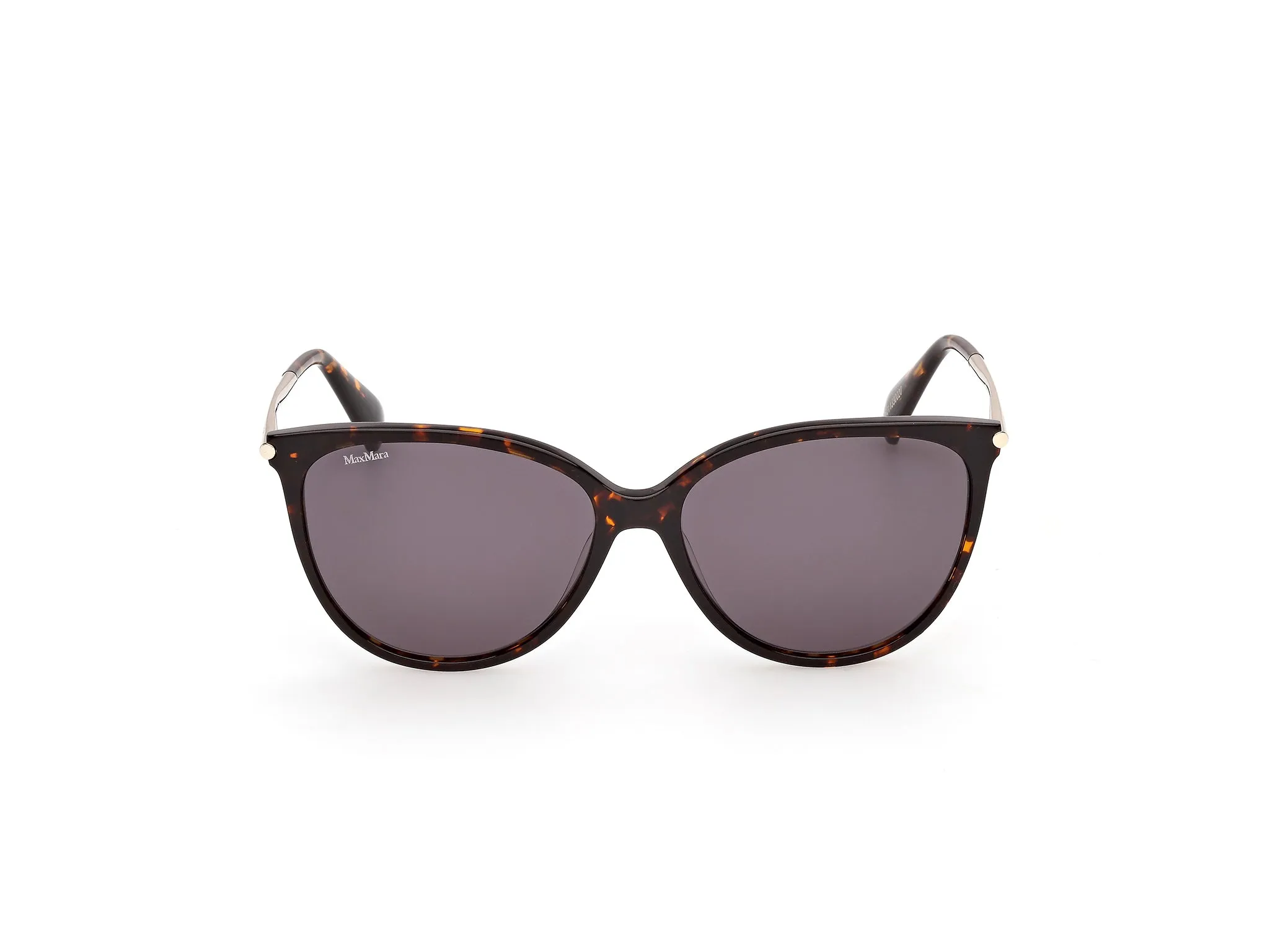 Max Mara MM0201 52A Occhiali da sole Havana Fumo Squadrata Normale - immagine 2