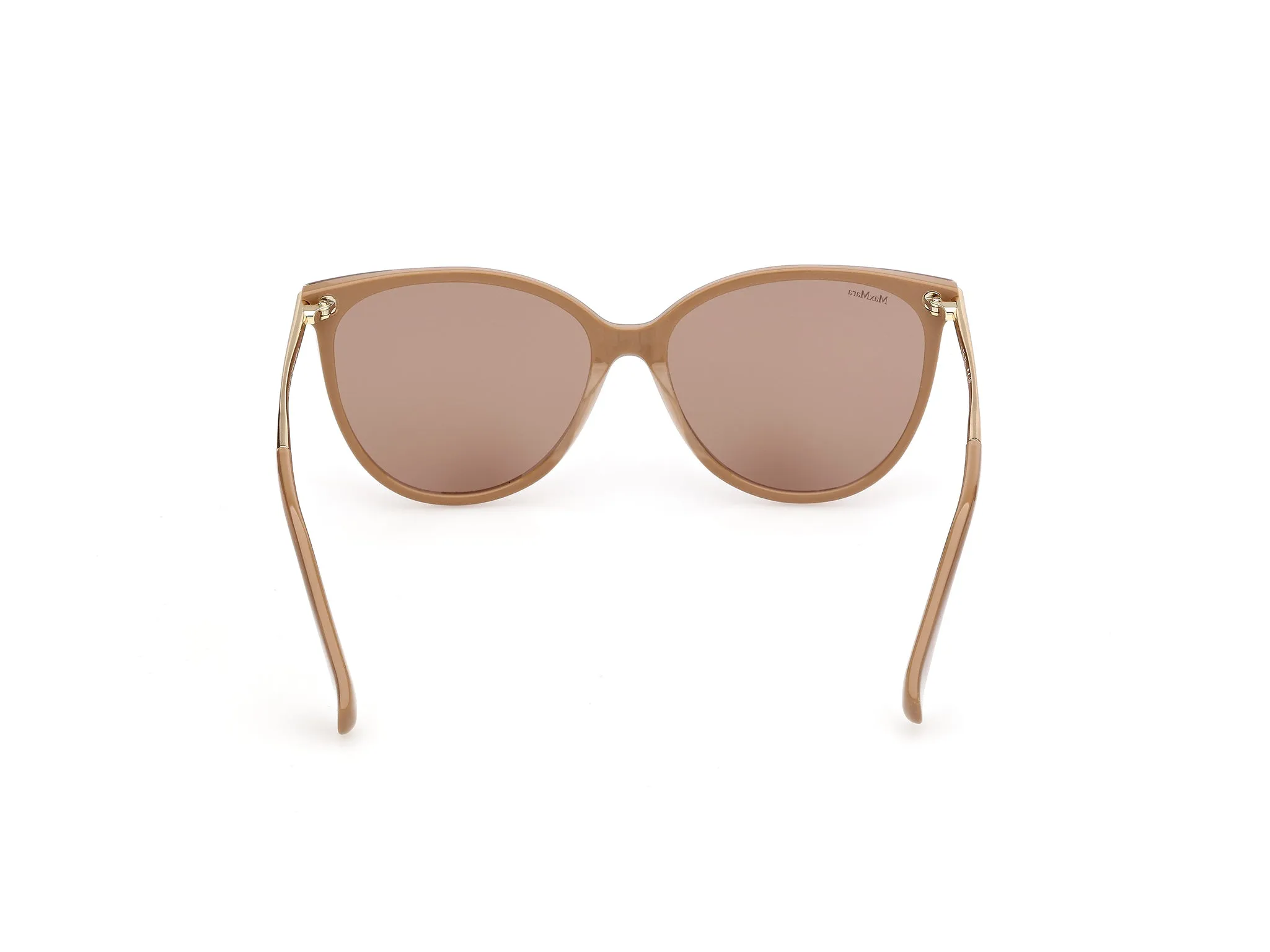 Max Mara MM0201 46E Occhiali da sole Marrone Marrone Squadrata Normale - immagine 4