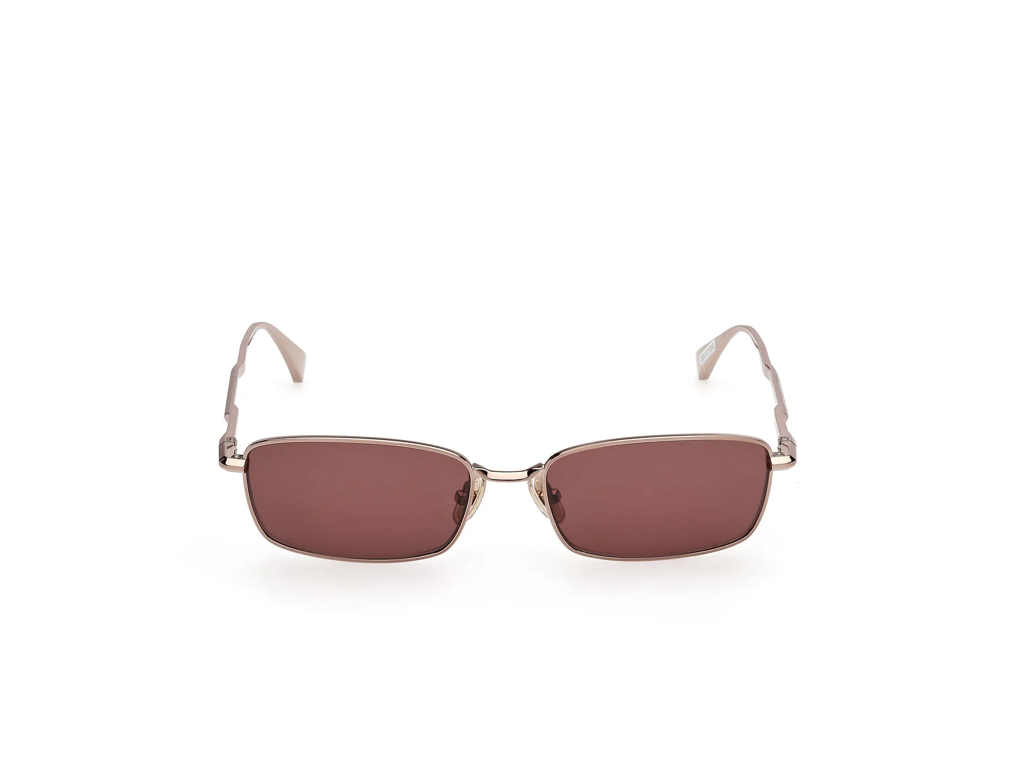 Max Mara MM0199 36S Occhiali da sole Metallo Bronzo Bordeaux Normale - immagine 2