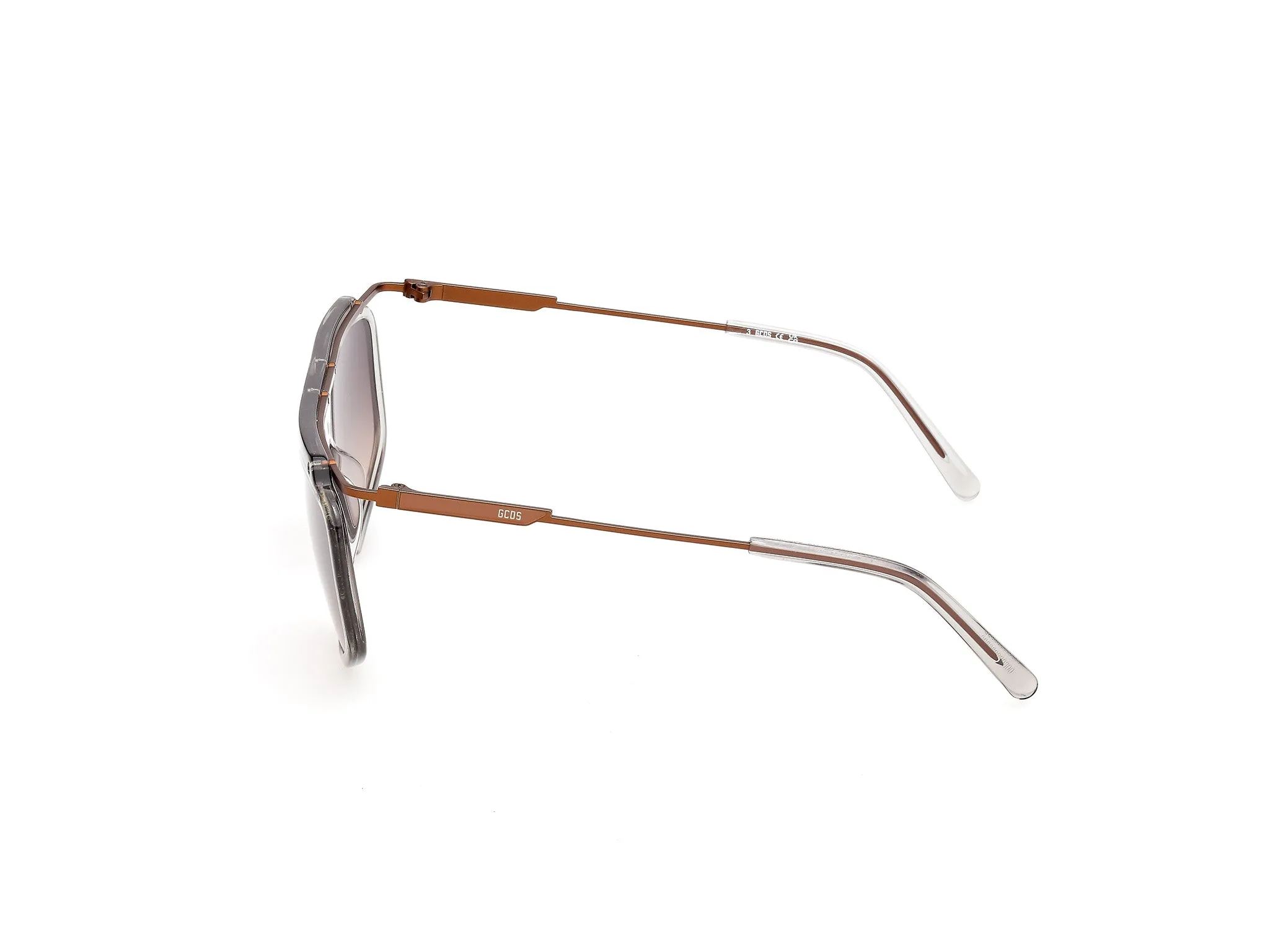 GCDS GD0077 20B Occhiali da sole Geometrica Normale - immagine 3