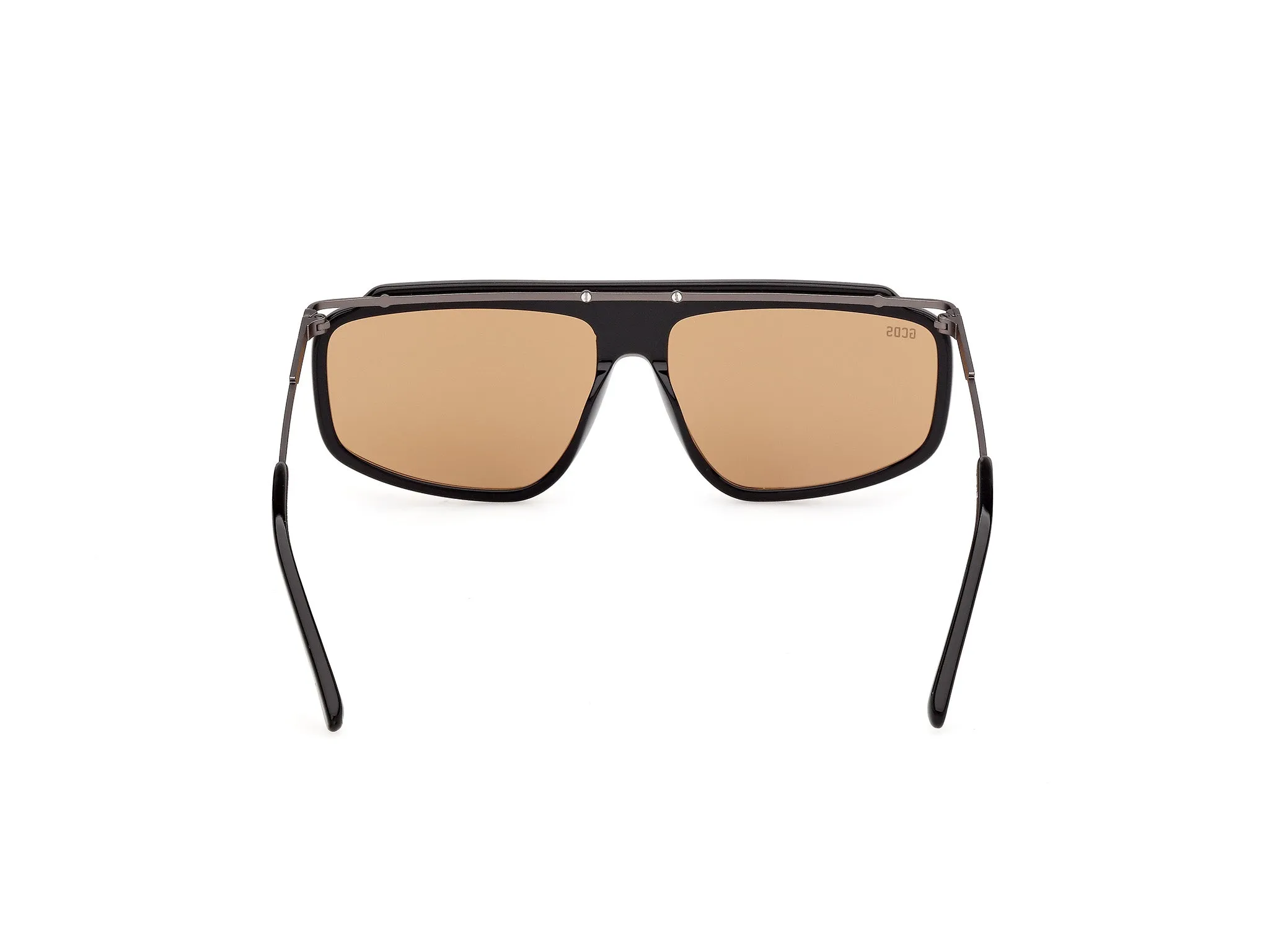 GCDS GD0077 01J Occhiali da sole Nero Roviex Geometrica Normale - immagine 4
