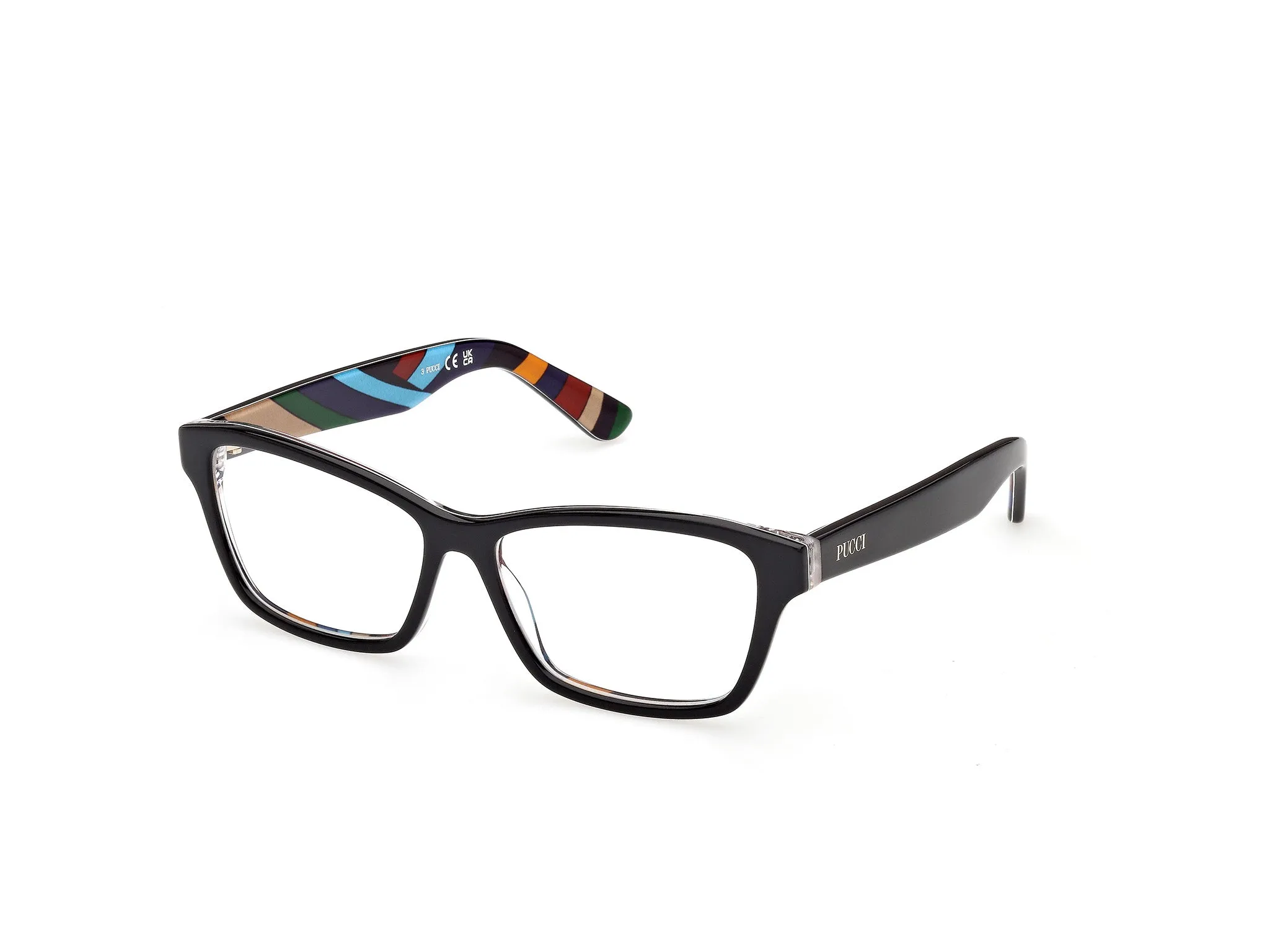 Emilio Pucci EP5288 5 Montature da vista Nero Squadrata Normale - immagine 1
