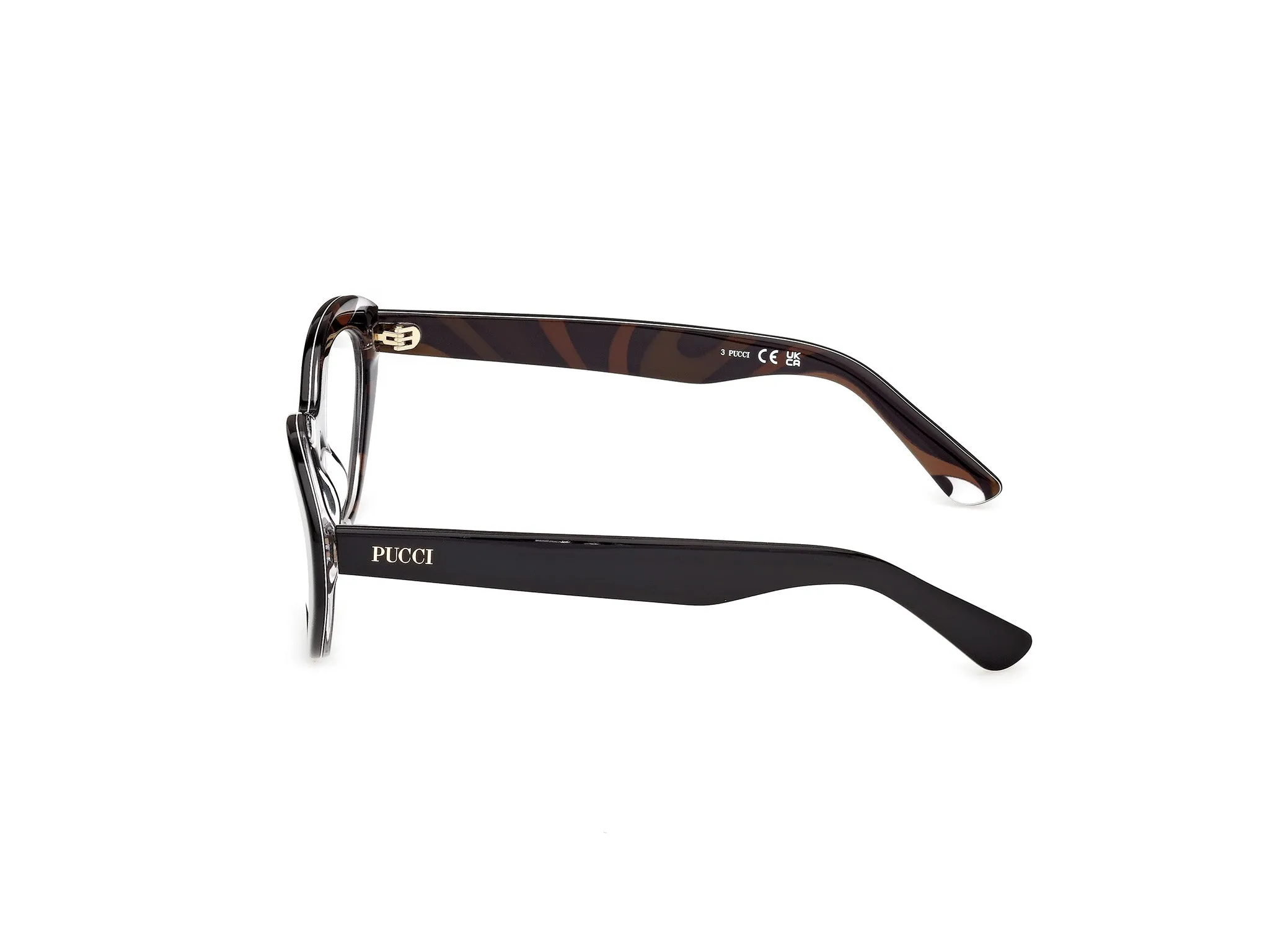 Emilio Pucci EP5287 5 Montature da vista Nero Cat Eye Normale - immagine 3