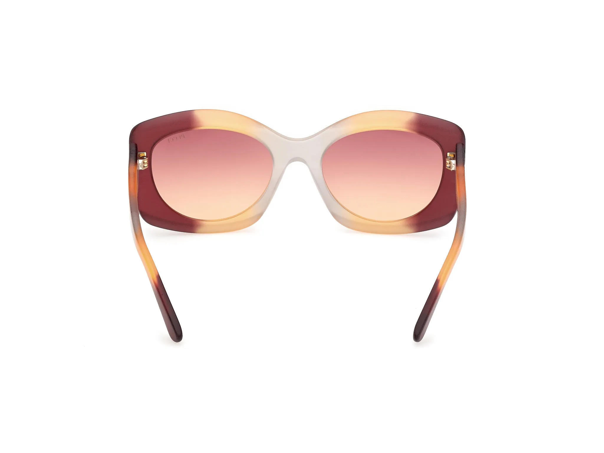 Emilio Pucci EP0259 71T Occhiali da sole Bordeaux Farfalla Normale - immagine 4