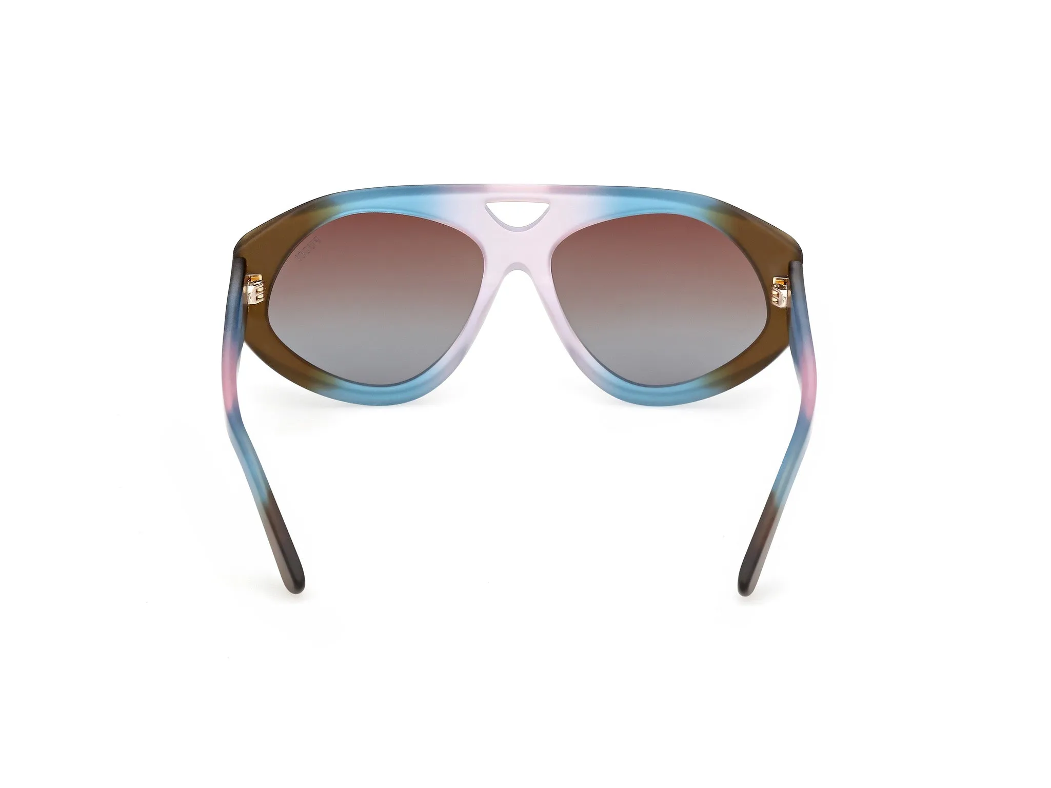 Emilio Pucci EP0258 50F Occhiali da sole Marrone Squadrata Normale - immagine 4