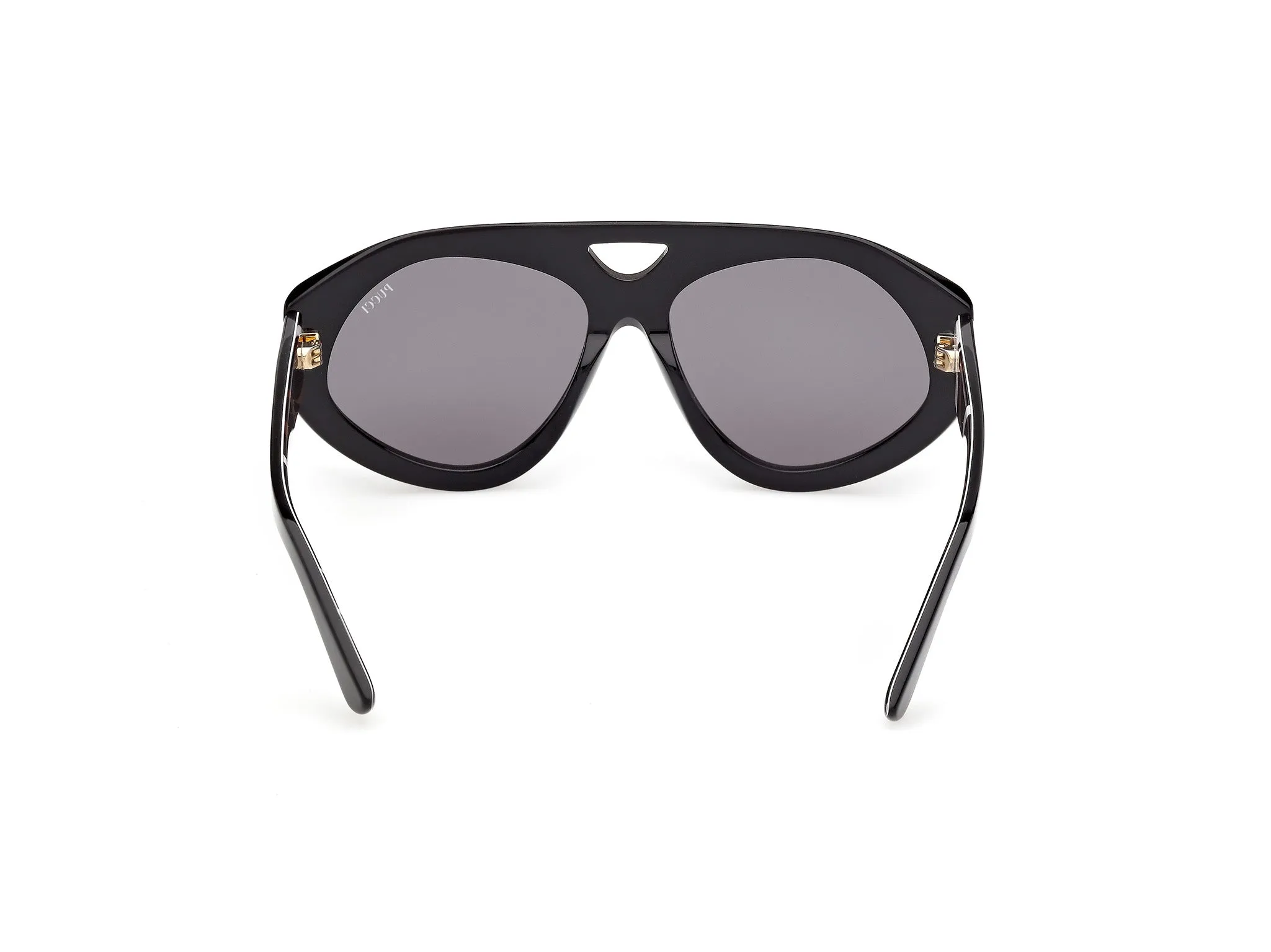Emilio Pucci EP0258 01A Occhiali da sole Nero Fumo Squadrata Normale - immagine 4