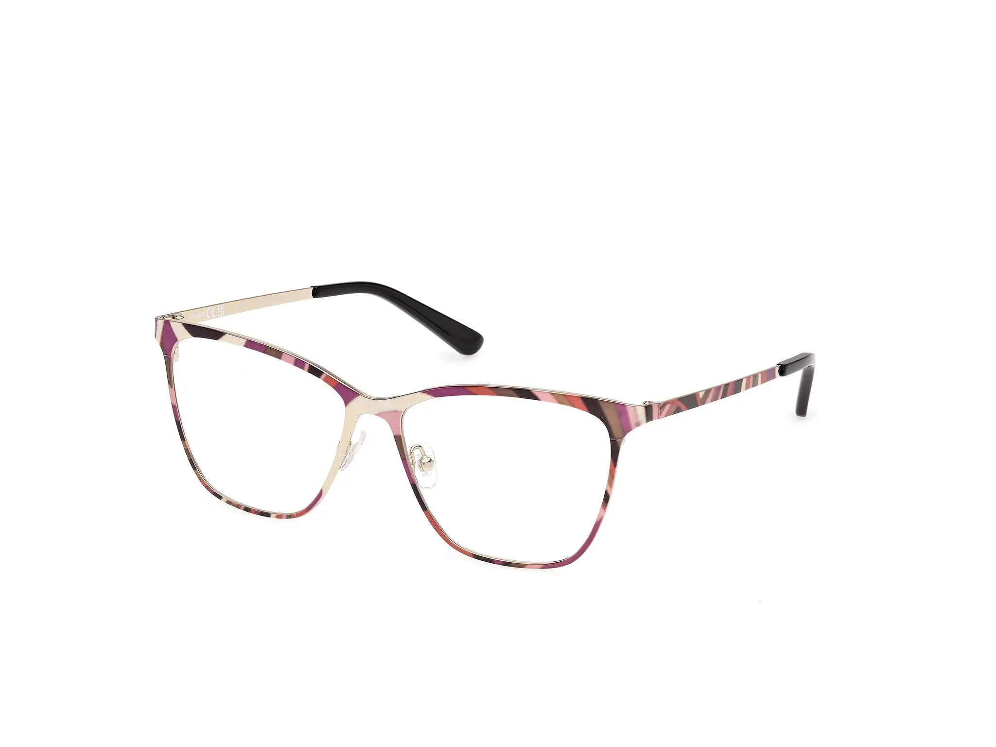Emilio Pucci EP5281 99 Montature da vista Metallo Multi-colore Squadrata Normale - immagine 1