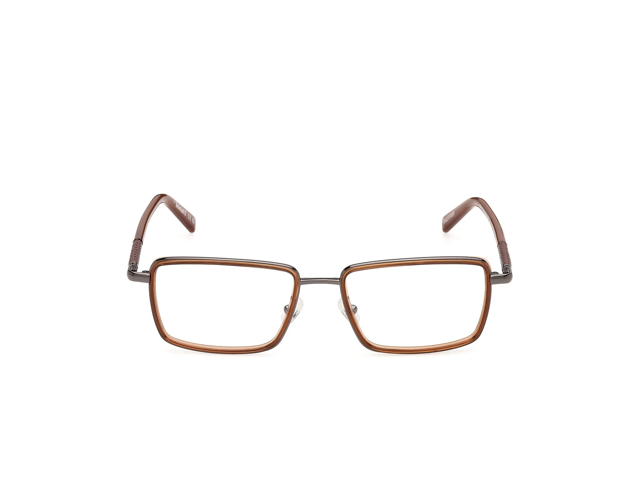 Timberland TB50115 47 Montature da vista Iniettato Bronzo Squadrata Normale - immagine 2