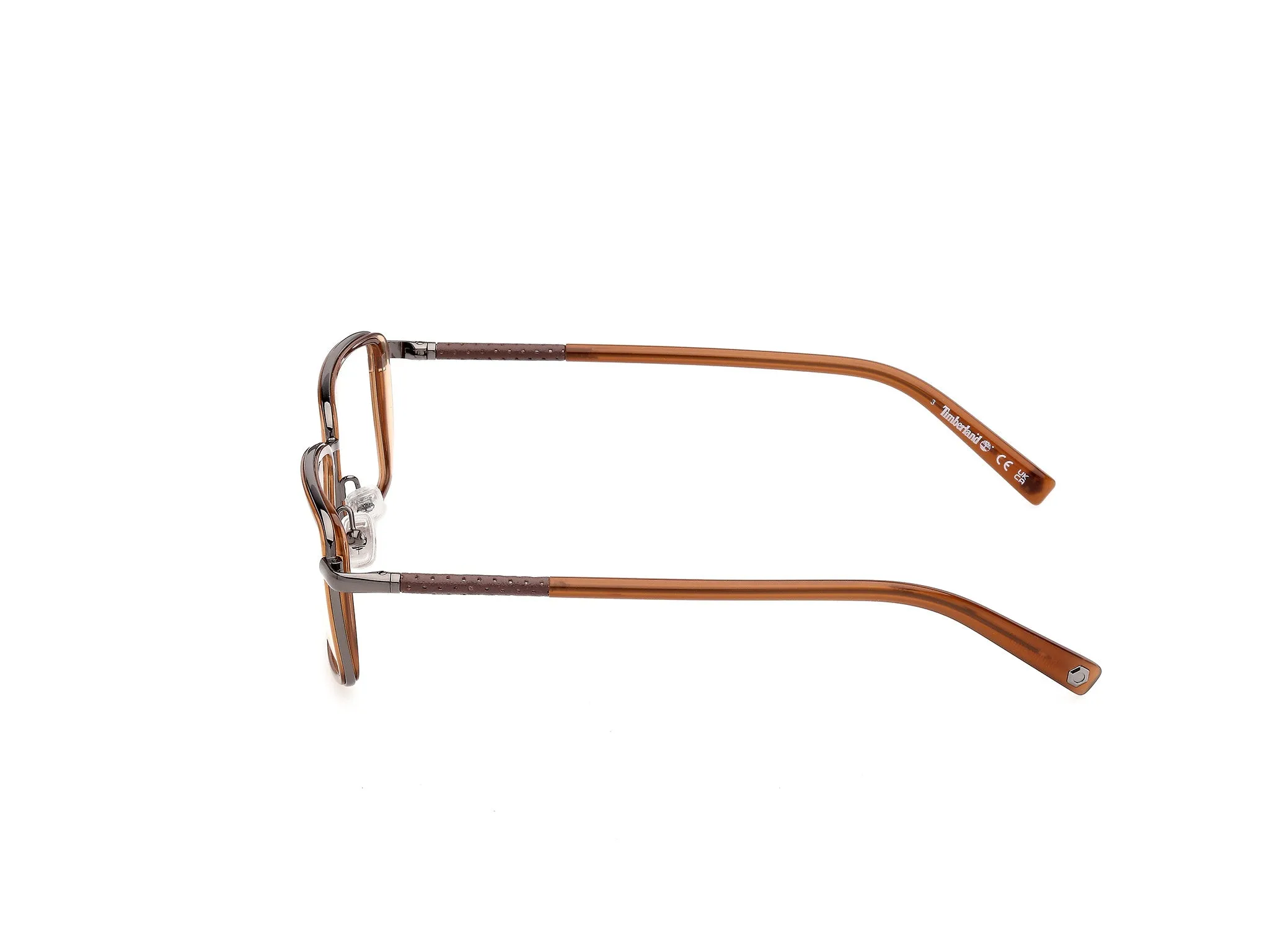 Timberland TB50115 47 Montature da vista Iniettato Bronzo Squadrata Normale - immagine 3