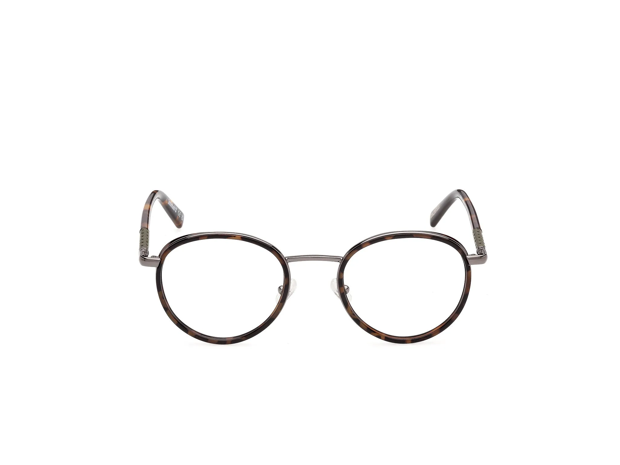 Timberland TB50114 52 Montature da vista Iniettato Havana Rotonda Normale - immagine 2