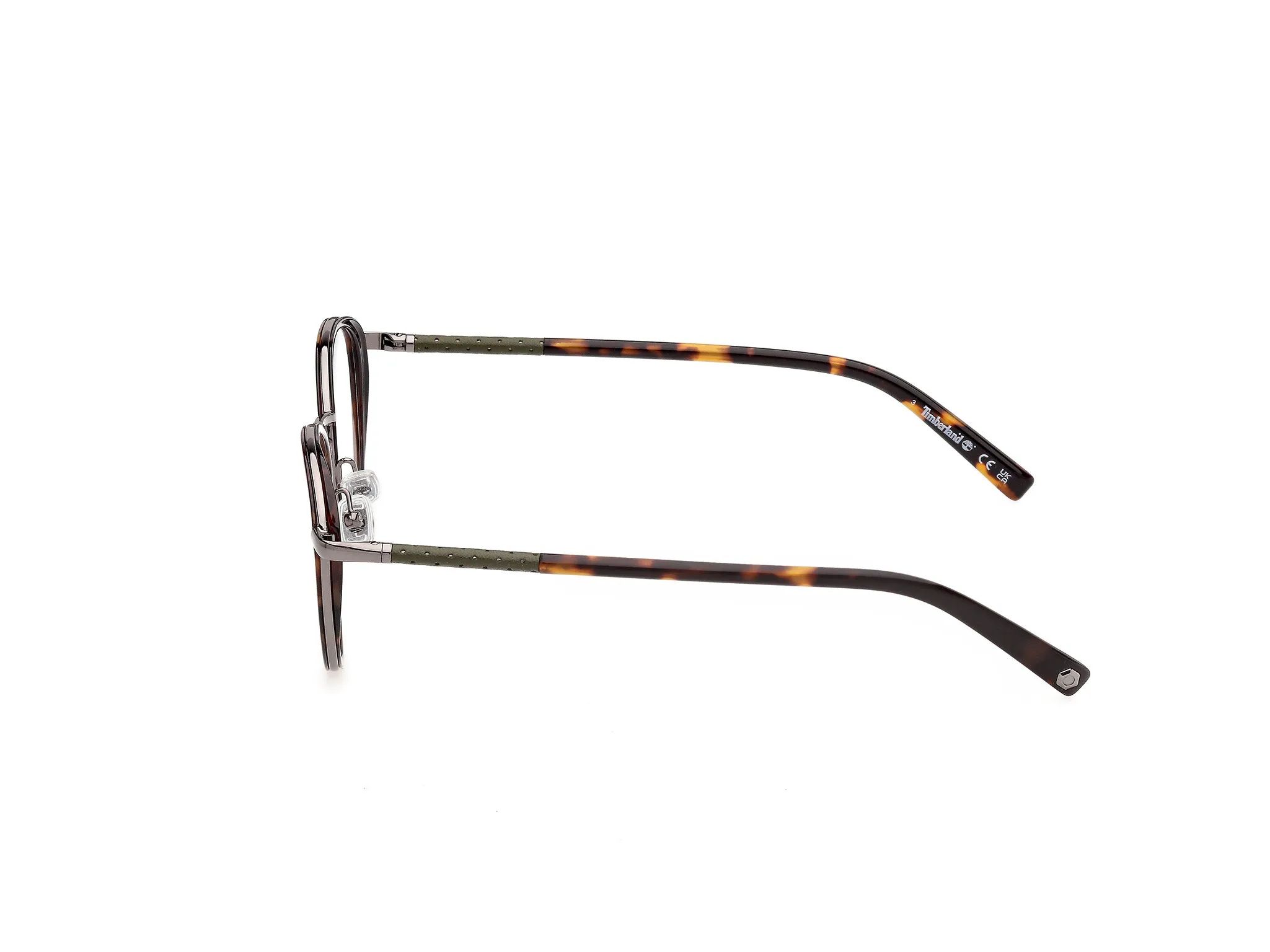 Timberland TB50114 52 Montature da vista Iniettato Havana Rotonda Normale - immagine 3