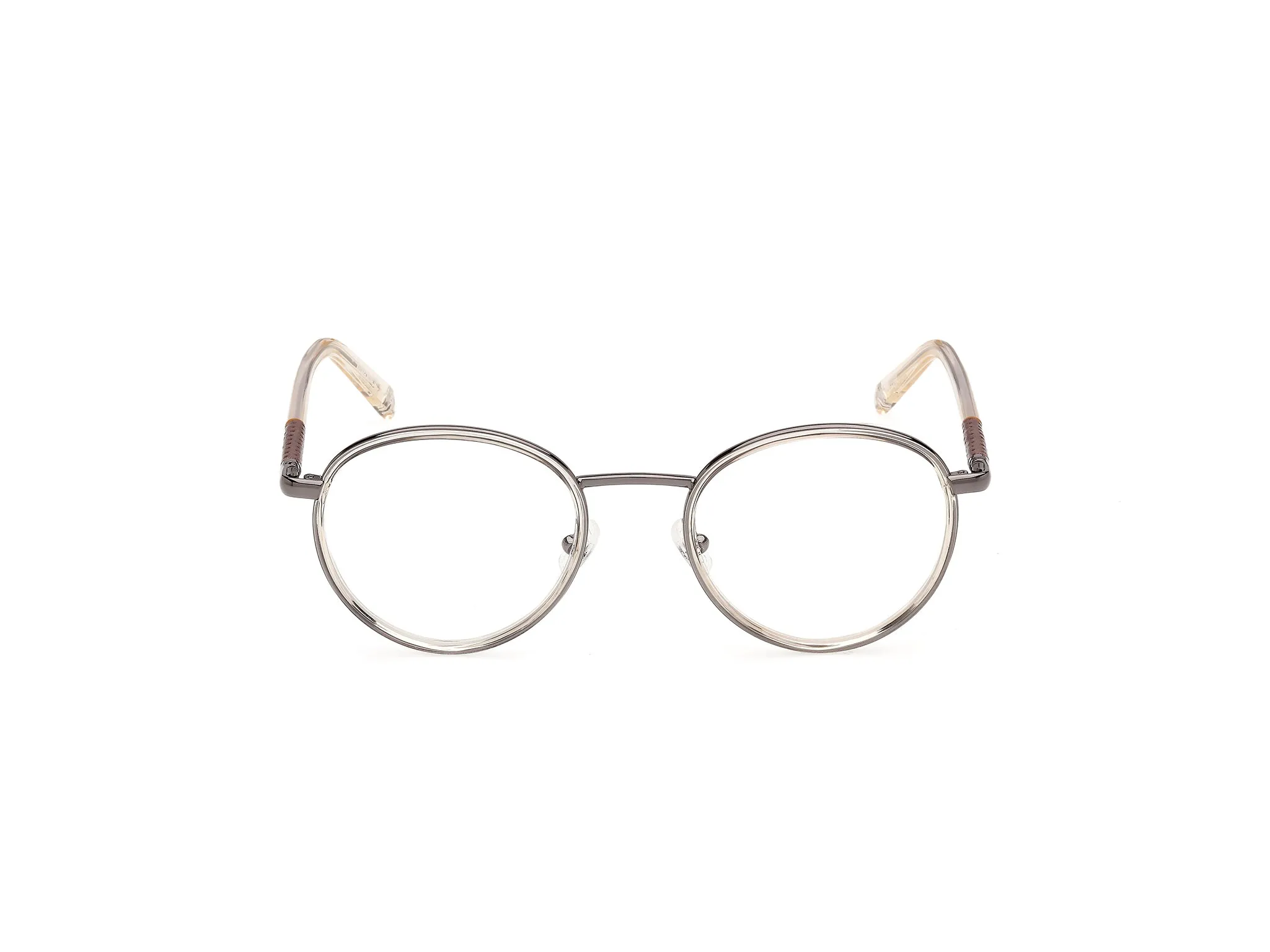 Timberland TB50114 27 Montature da vista Iniettato Trasparente Rotonda Normale - immagine 2