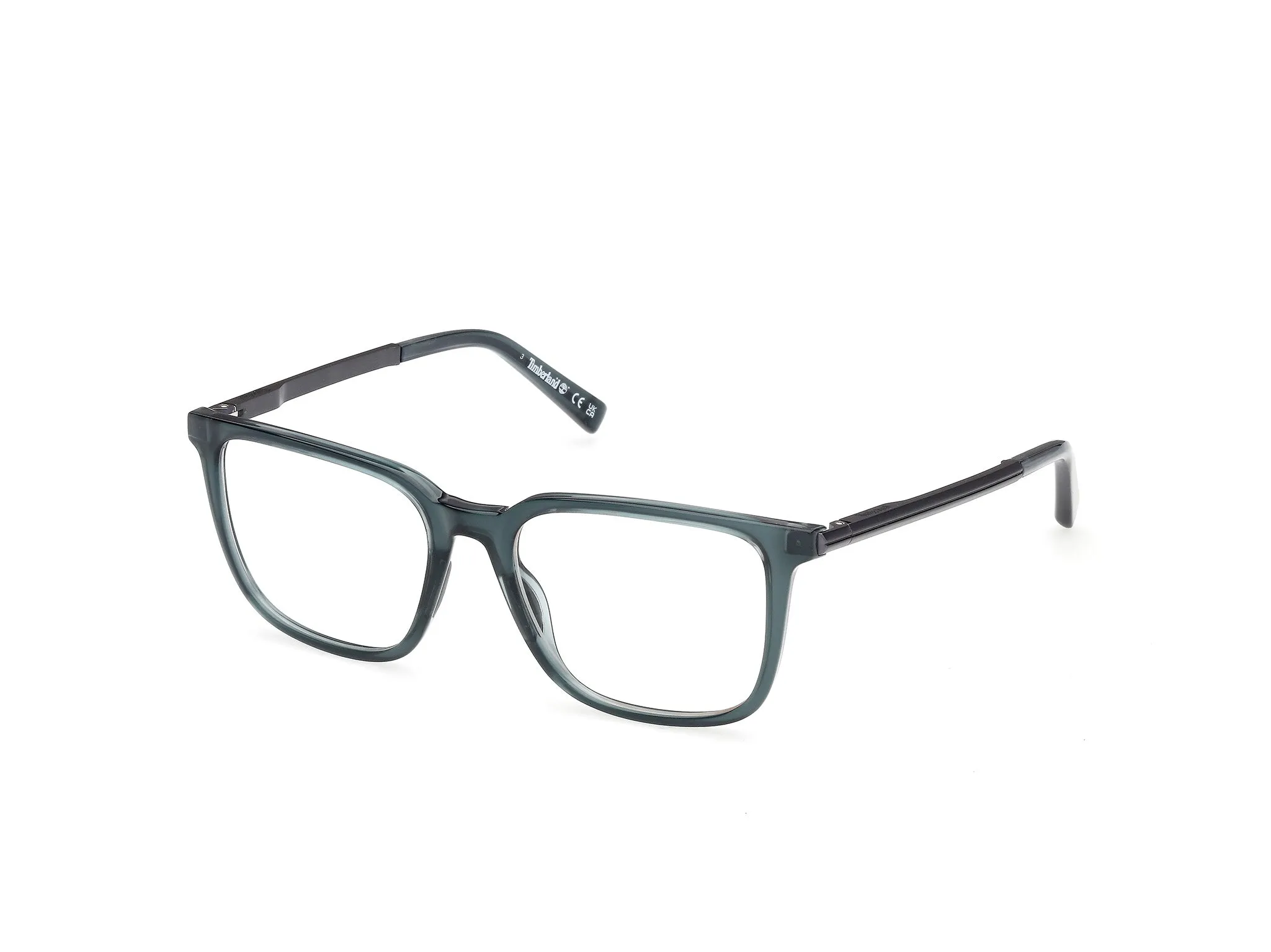 Timberland TB50111 92 Montature da vista Iniettato Blu Squadrata Normale - immagine 1