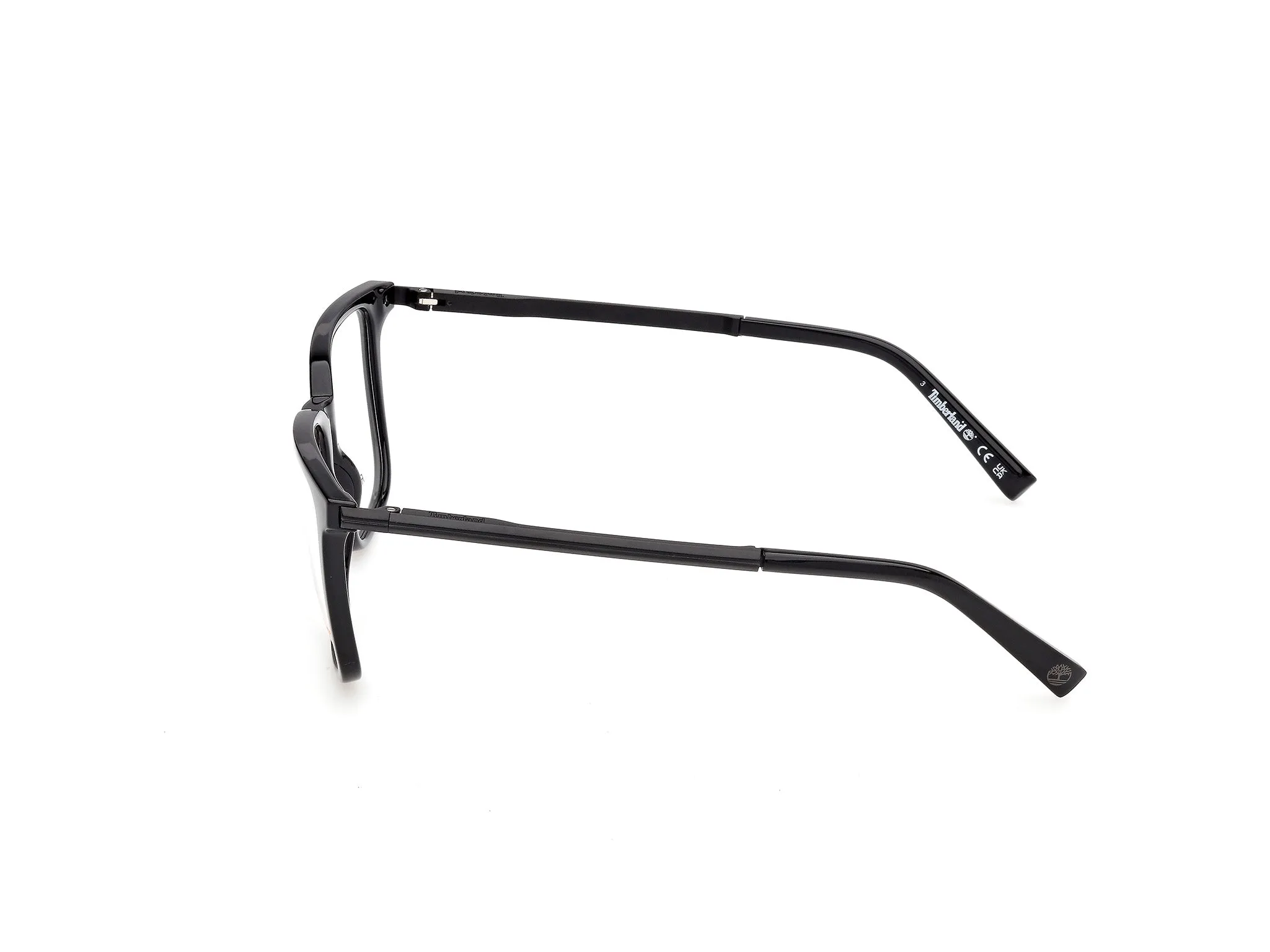 Timberland TB50111 1 Montature da vista Iniettato Nero Squadrata Normale - immagine 3