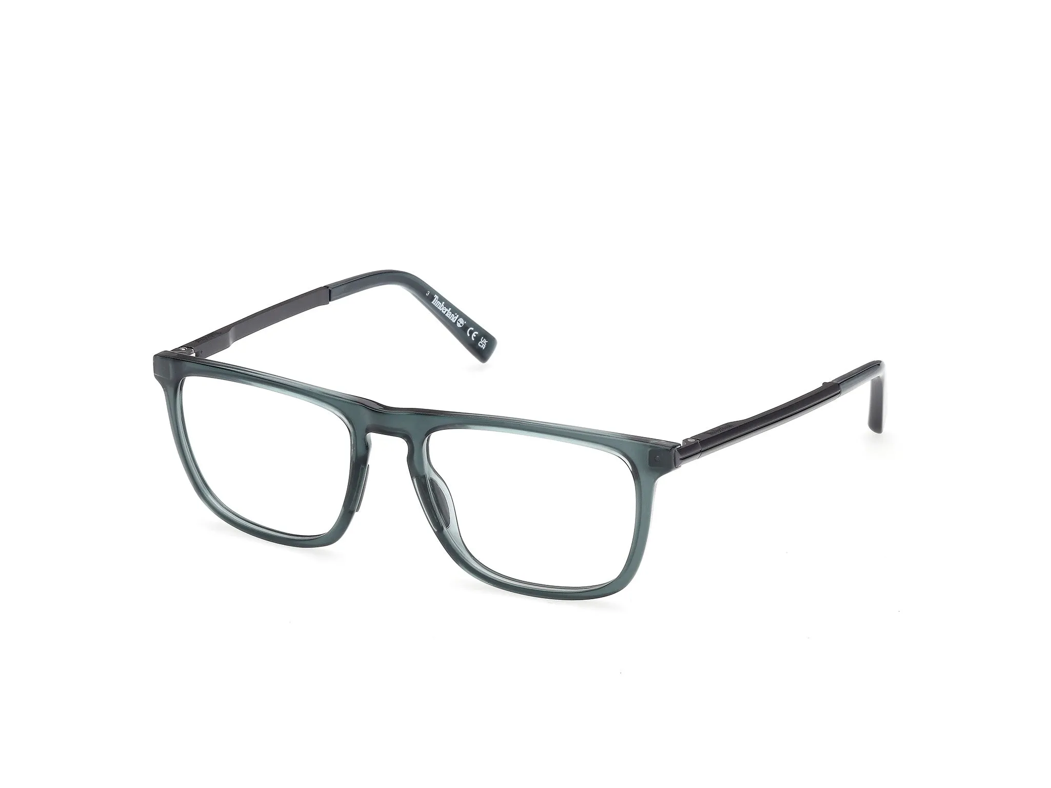 Timberland TB50110 92 Montature da vista Iniettato Blu Squadrata Normale - immagine 1
