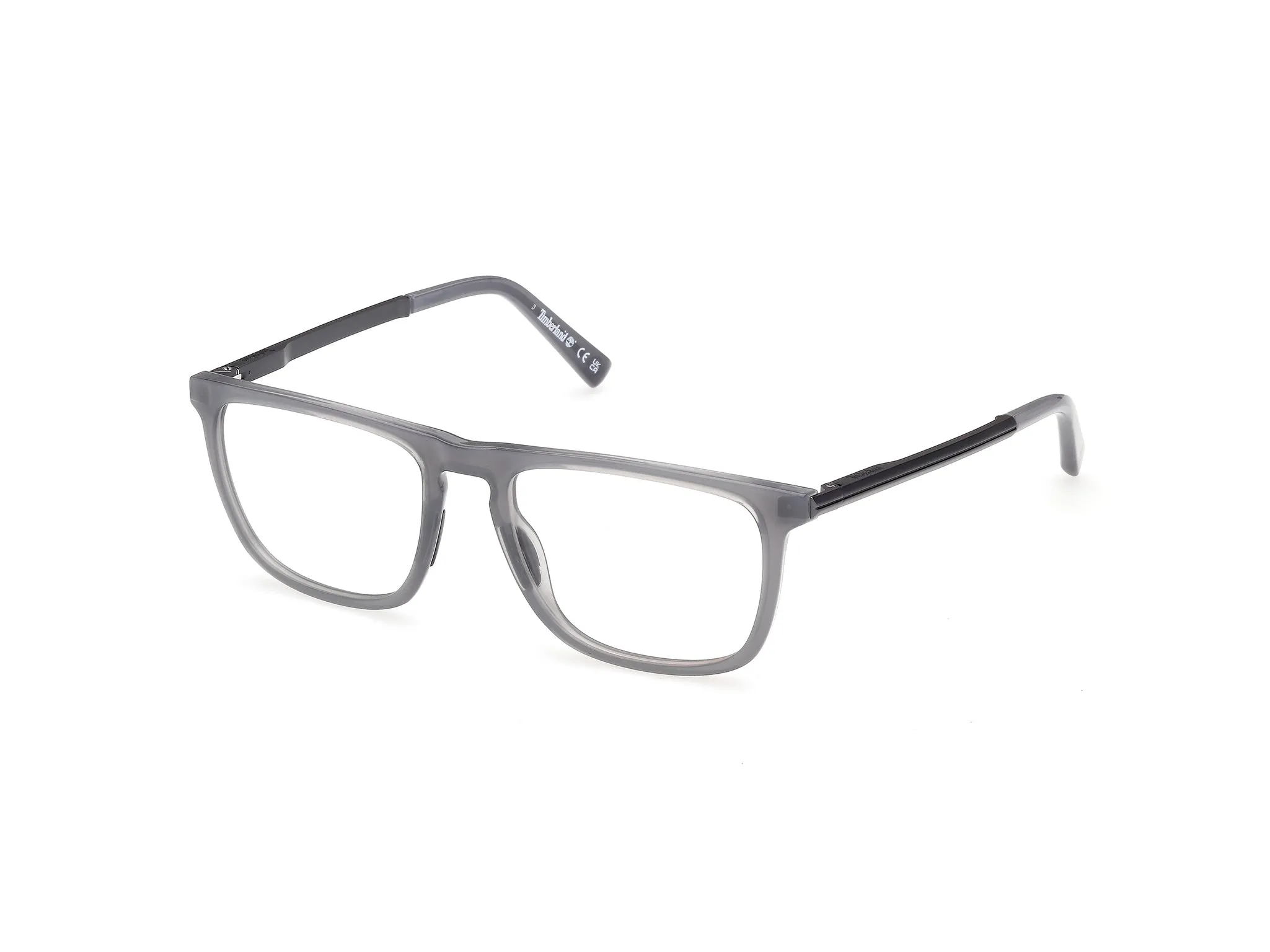 Timberland TB50110 20 Montature da vista Iniettato Grigio Squadrata Normale - immagine 1