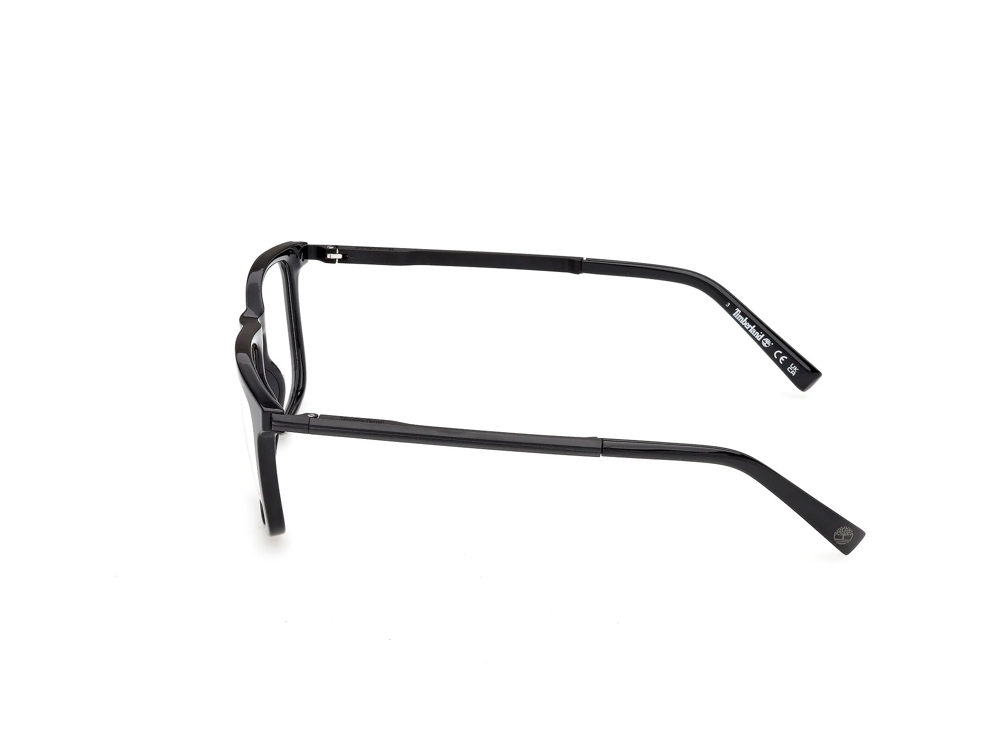 Timberland TB50110 1 Montature da vista Iniettato Nero Squadrata Normale - immagine 3