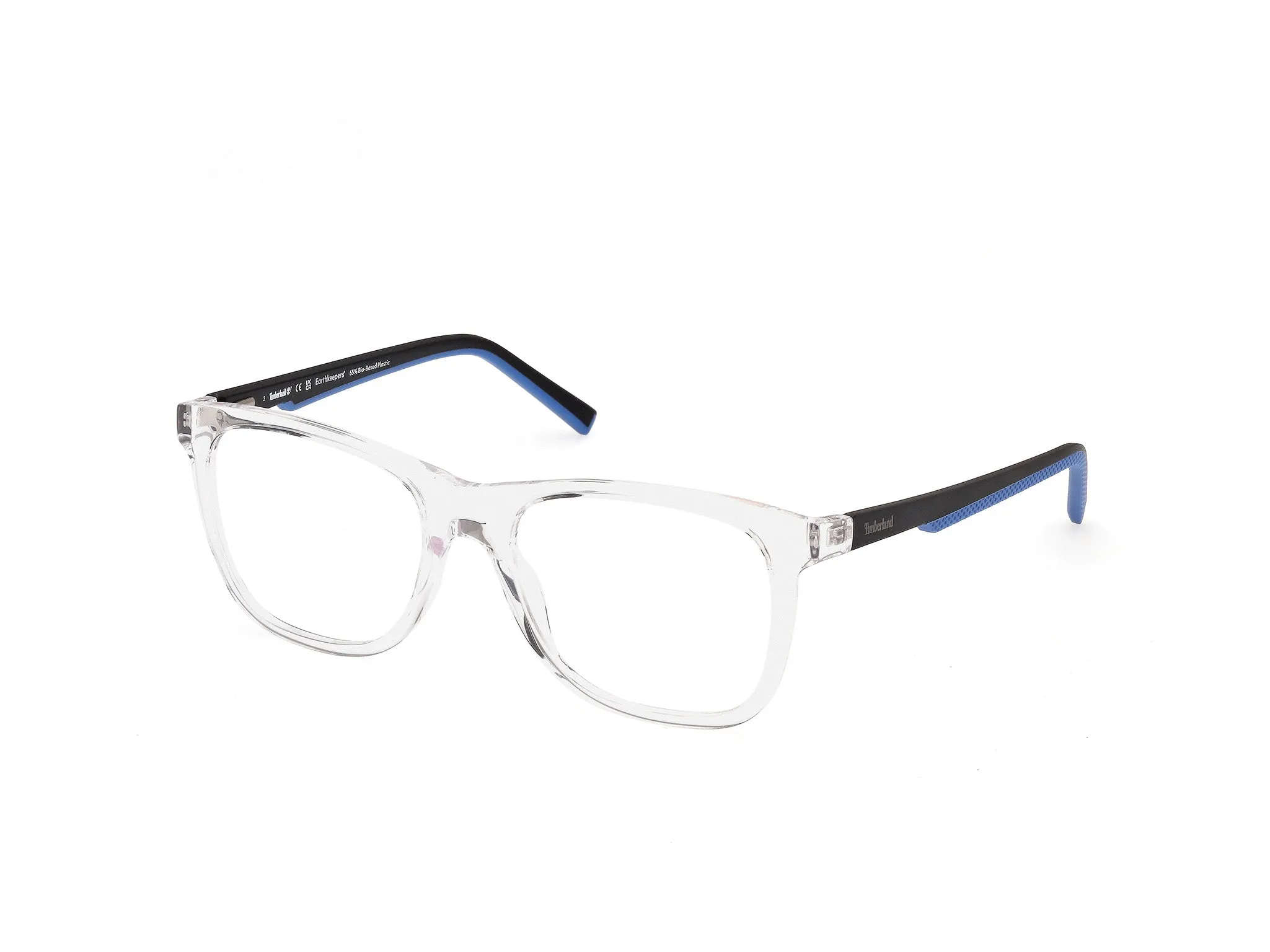 Timberland TB50108 26 Montature da vista Iniettato Trasparente Squadrata Normale - immagine 1