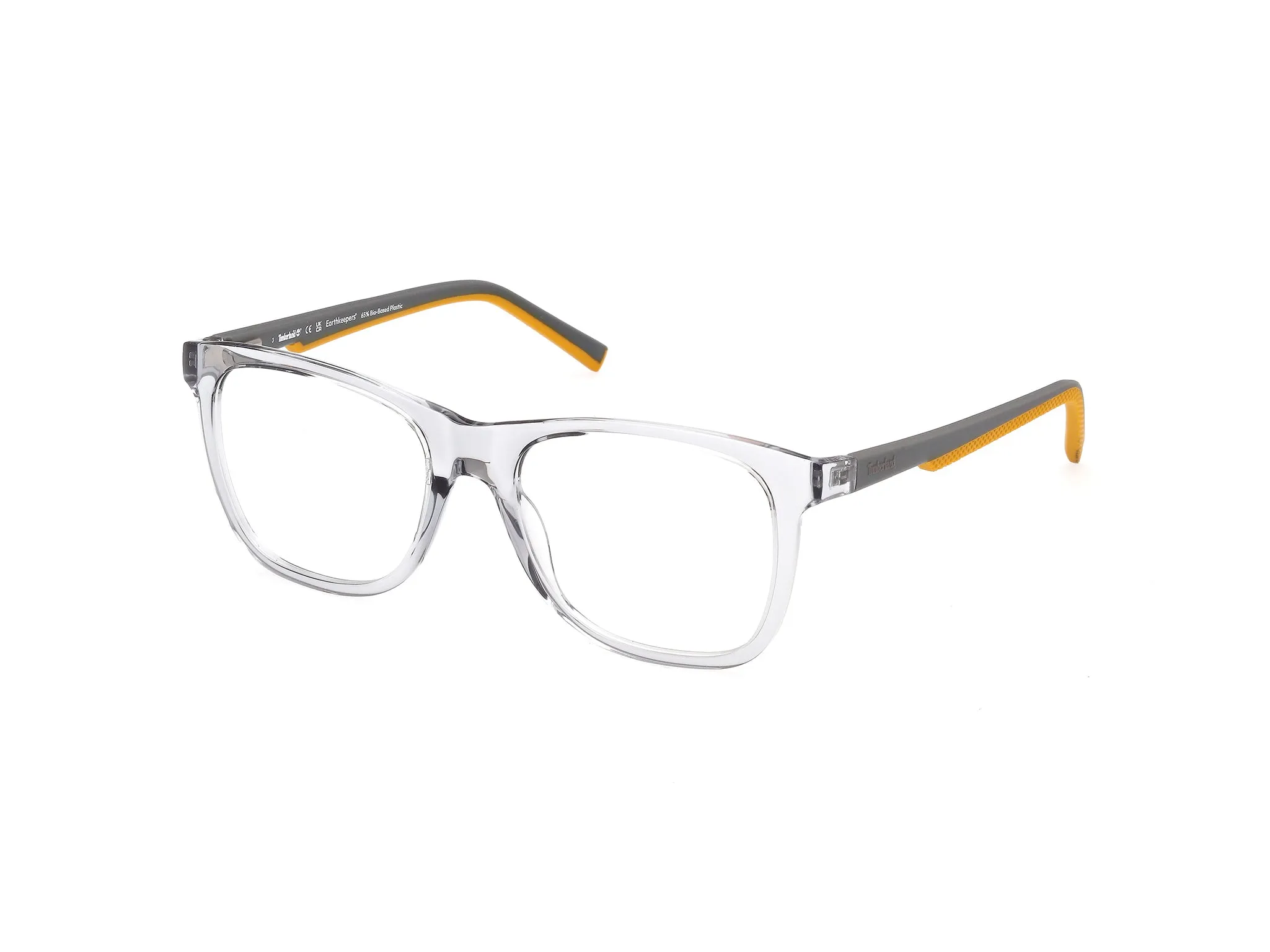 Timberland TB50108 20 Montature da vista Iniettato Grigio Squadrata Normale - immagine 1