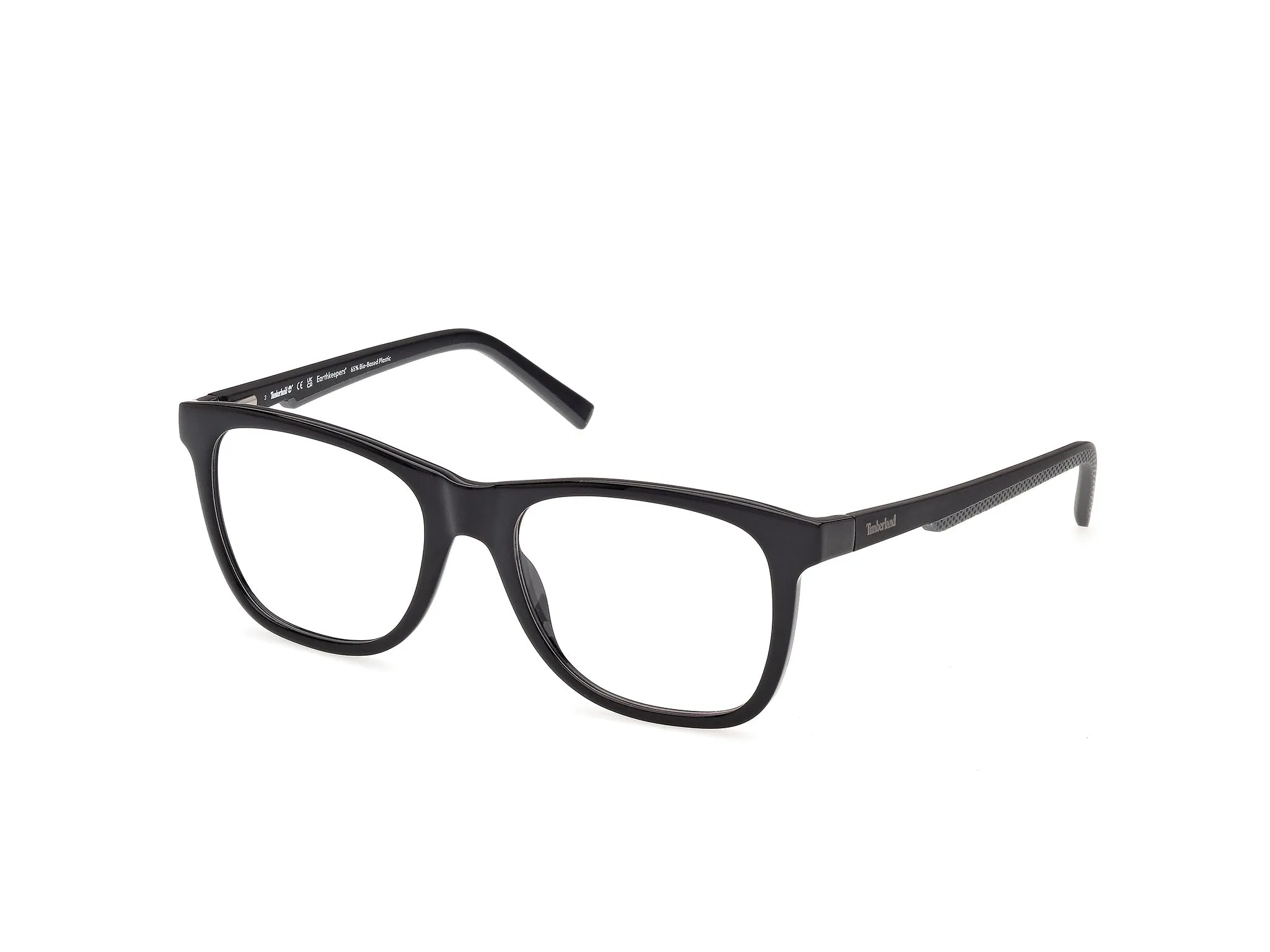 Timberland TB50108 1 Montature da vista Iniettato Nero Squadrata Normale - immagine 1