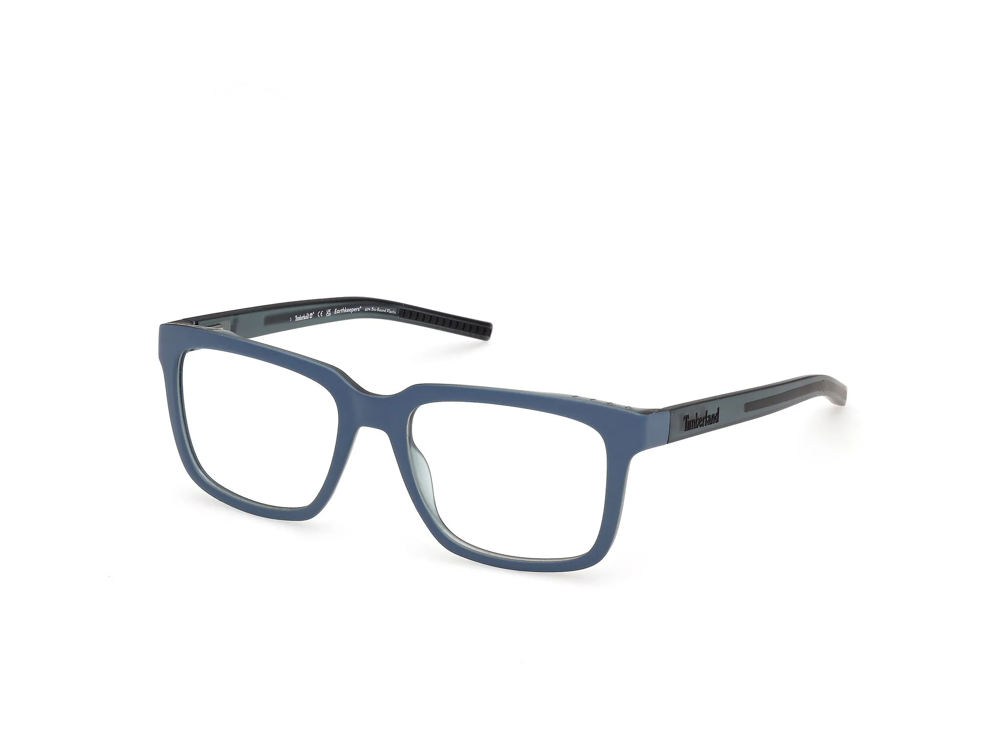 Timberland TB50107 92 Montature da vista Iniettato Blu Squadrata Normale - immagine 1