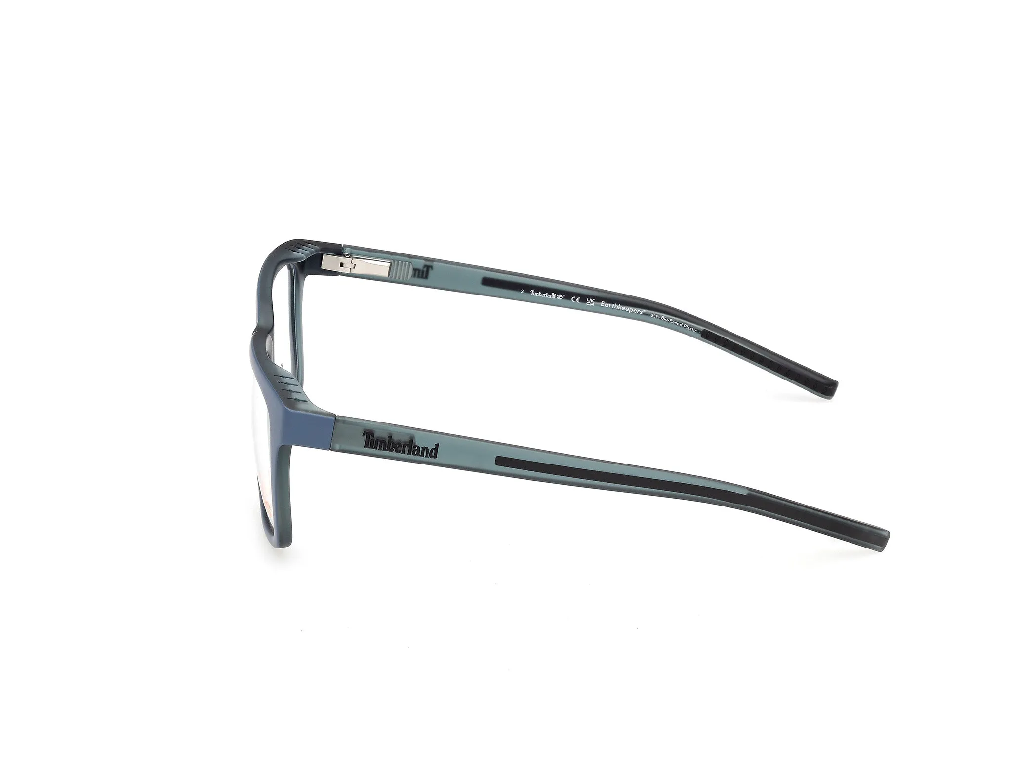 Timberland TB50107 92 Montature da vista Iniettato Blu Squadrata Normale - immagine 3