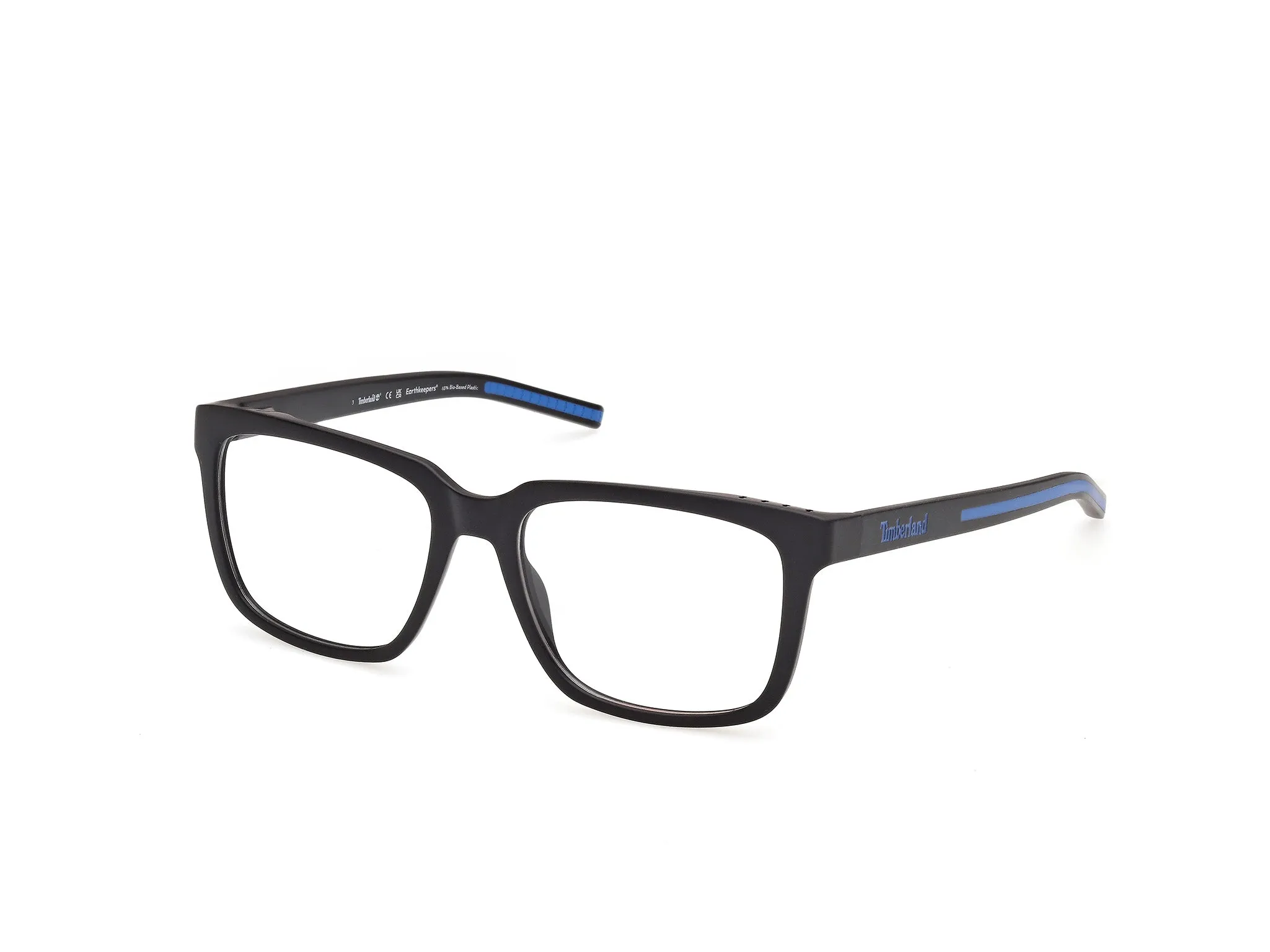 Timberland TB50107 2 Montature da vista Iniettato Nero Squadrata Normale - immagine 1