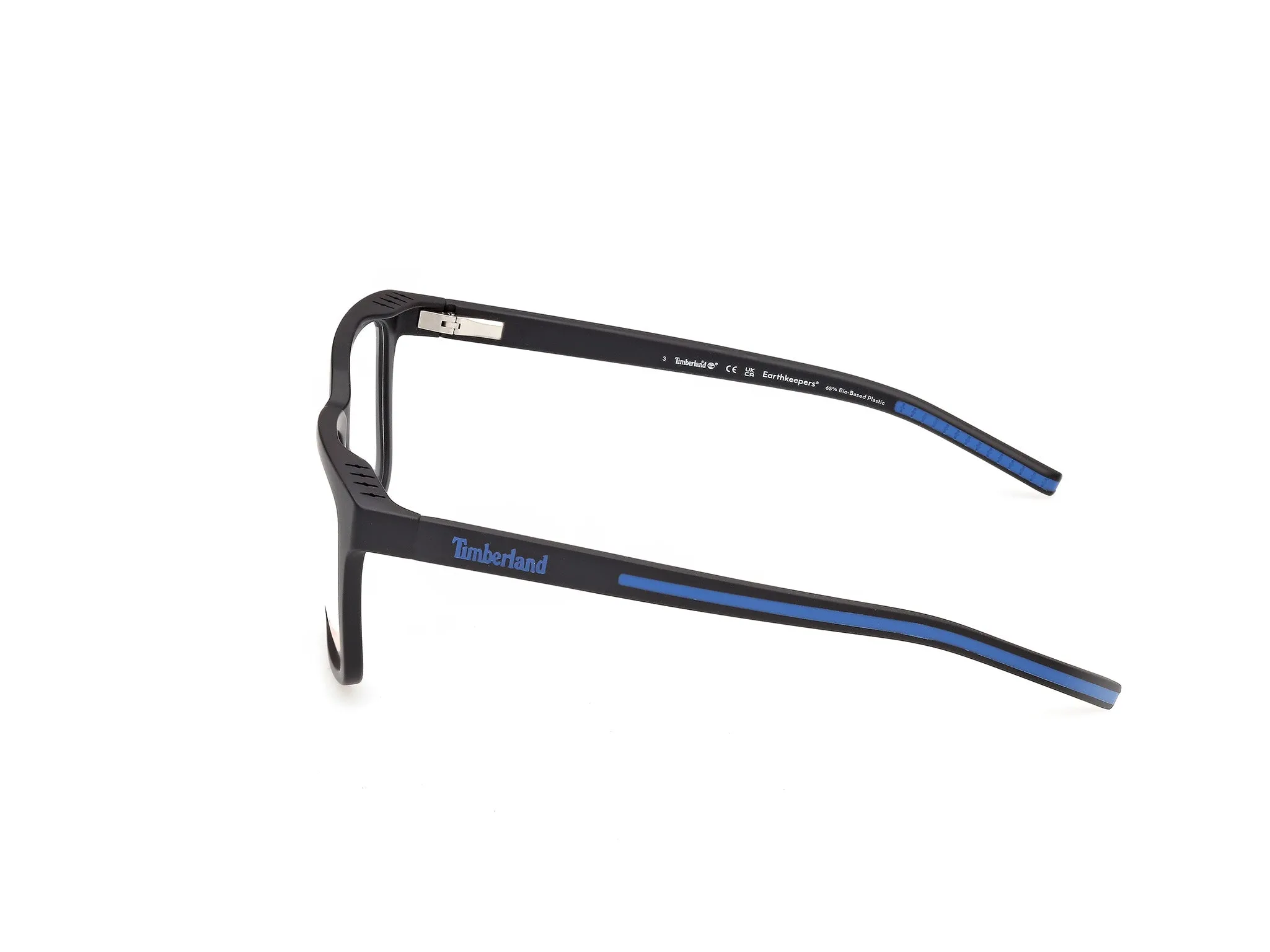 Timberland TB50107 2 Montature da vista Iniettato Nero Squadrata Normale - immagine 3